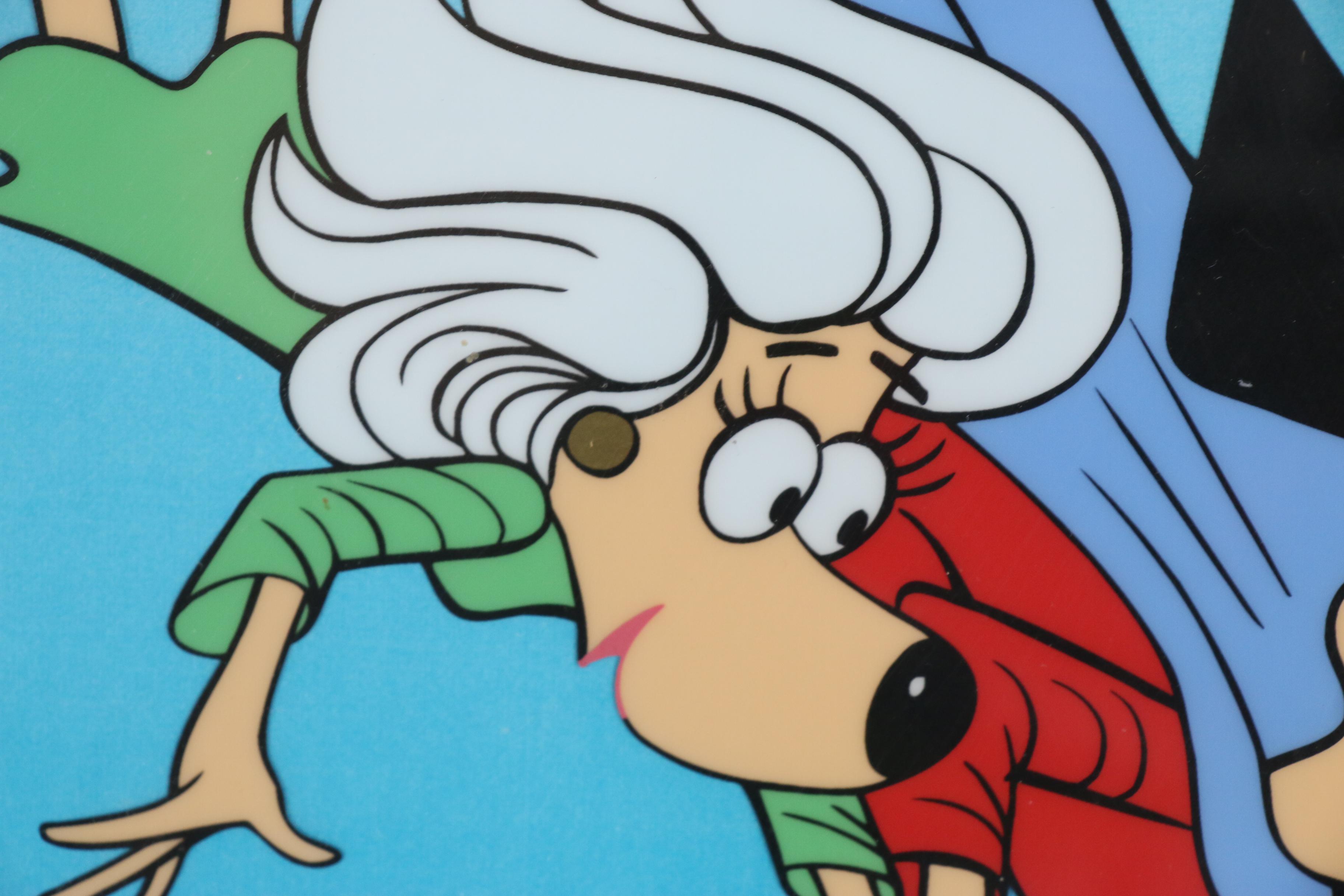 Joe Harris Underdog Animation Sericel "Away We Go", 1997