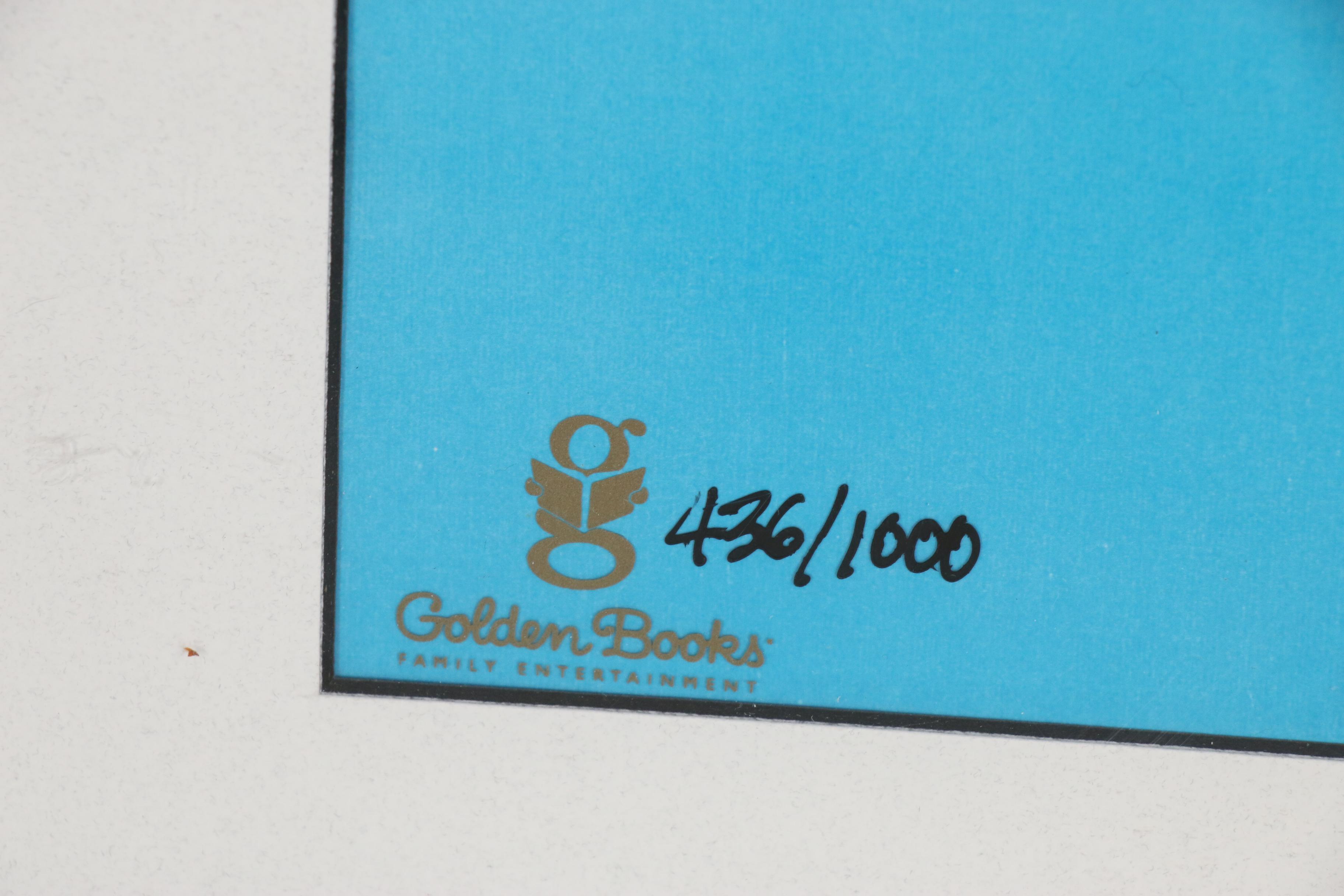 Joe Harris Underdog Animation Sericel "Away We Go", 1997