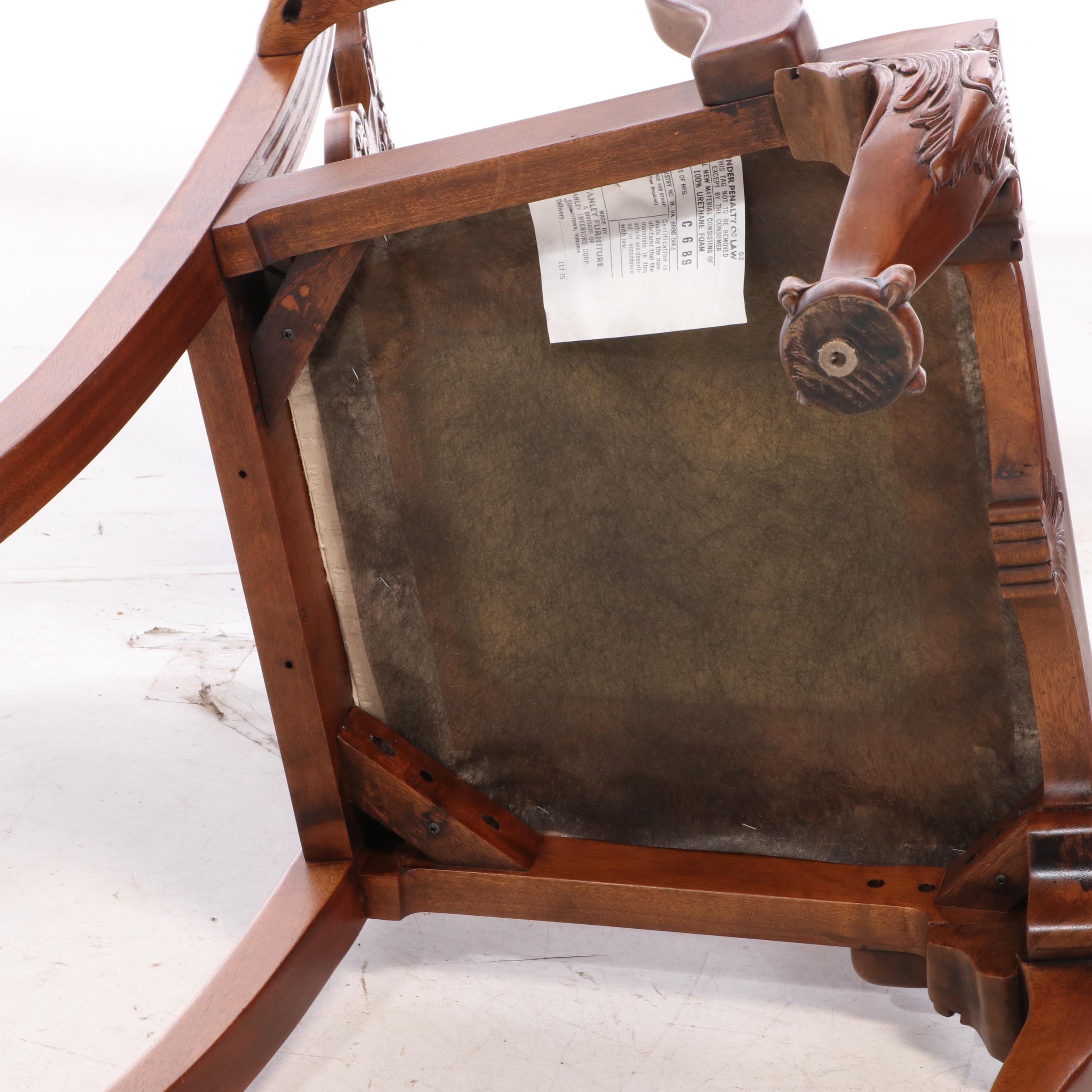 Stanley Chippendale Style "Stoneleigh" Eleven-Piece Mahogany Dining Set