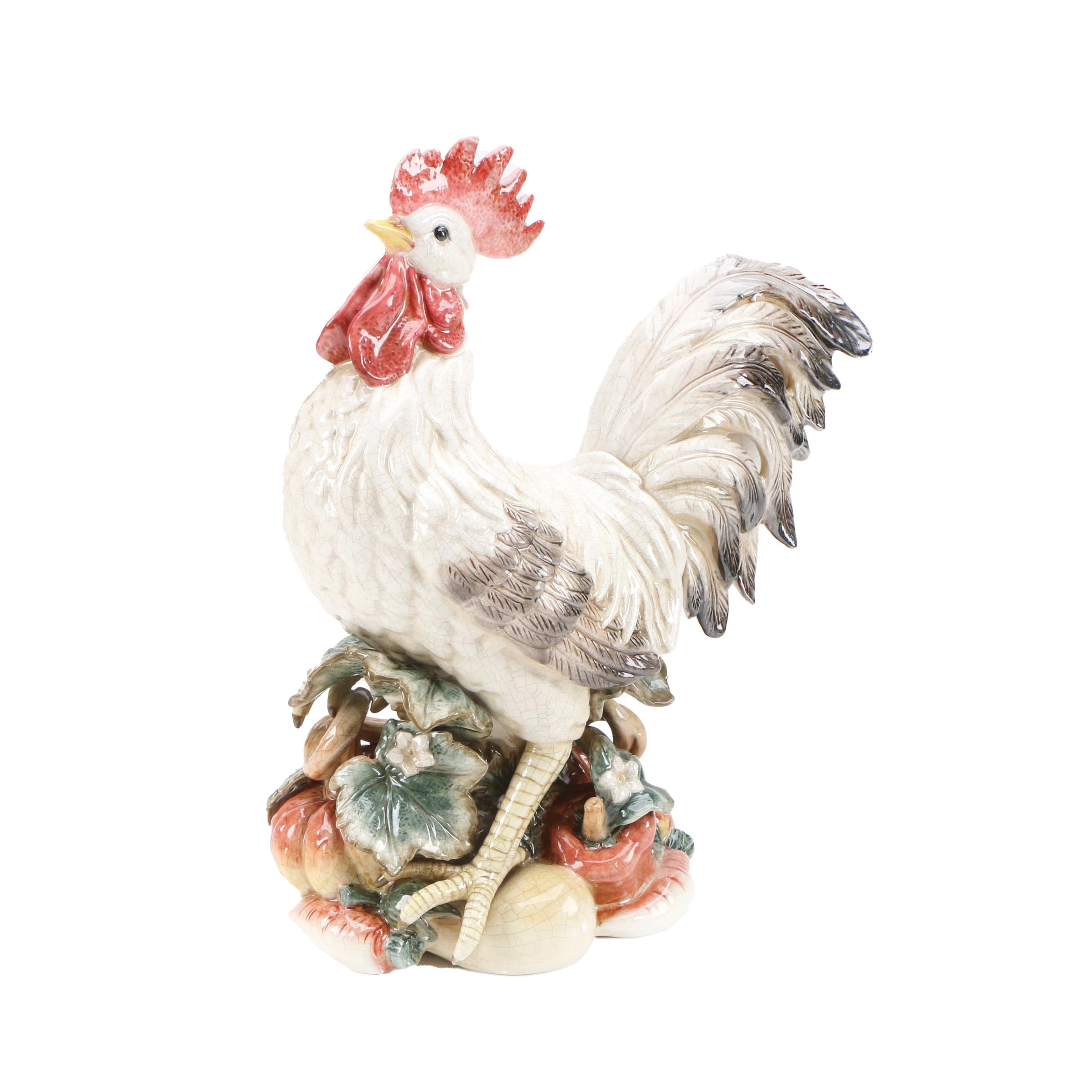 Fitz & Floyd Classics "Belle Classique" Rooster Figurine
