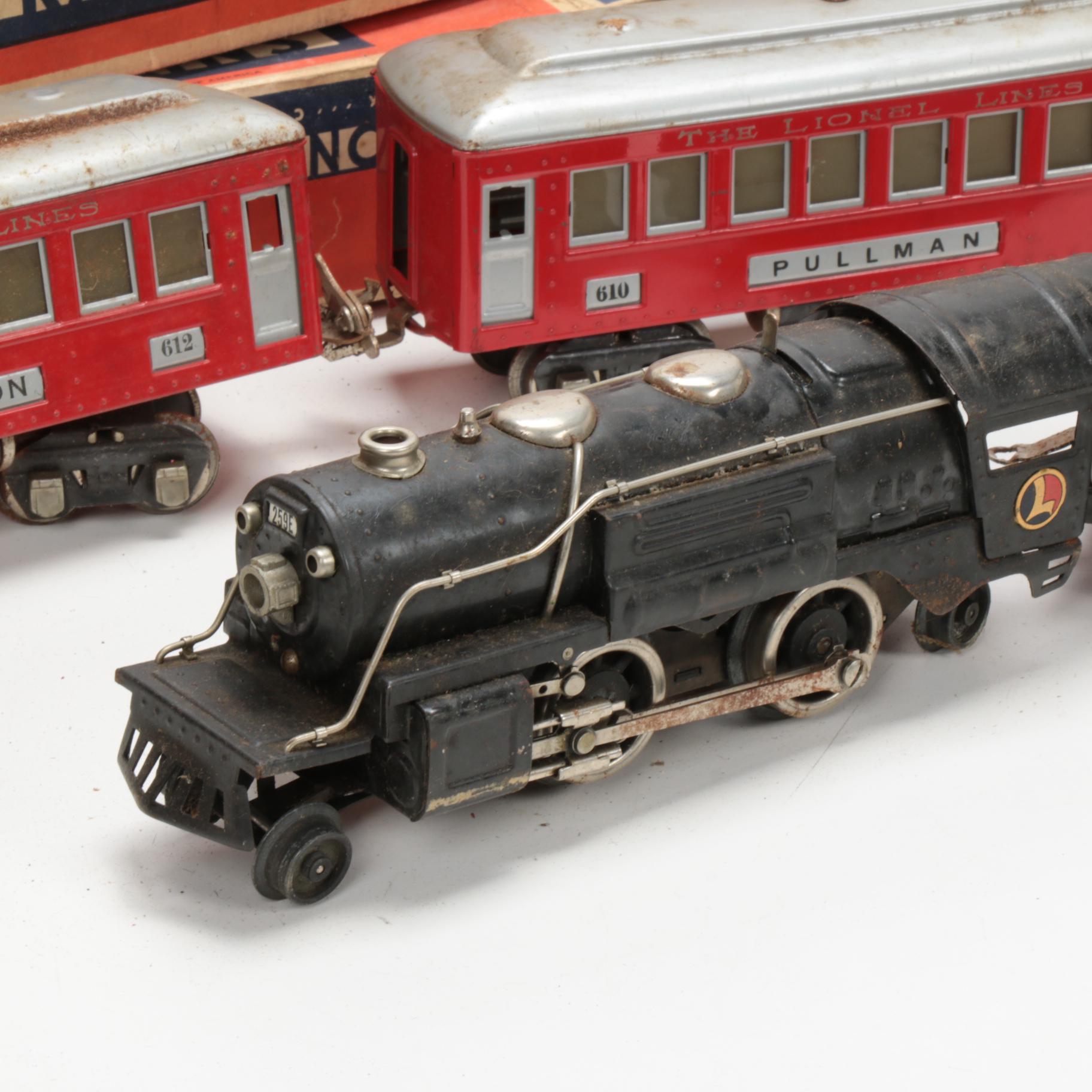 Lionel O Gauge Model Electric Train Cars