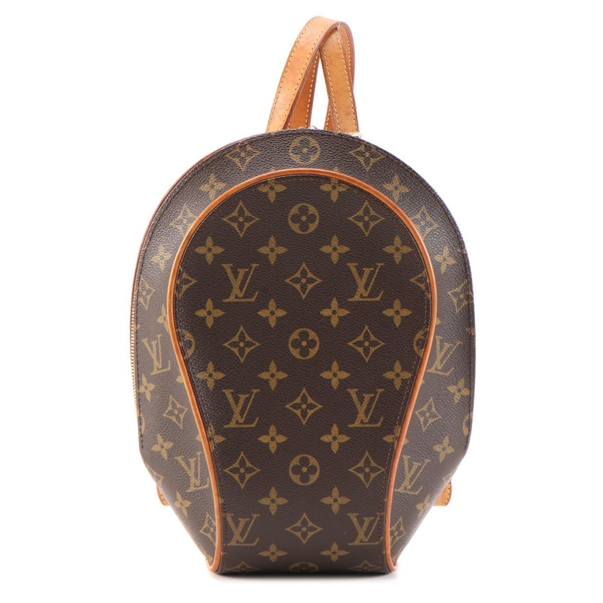 Louis Vuitton Ellipse Sac A Dos Backpack in Monogram Canvas and Vachetta Leather