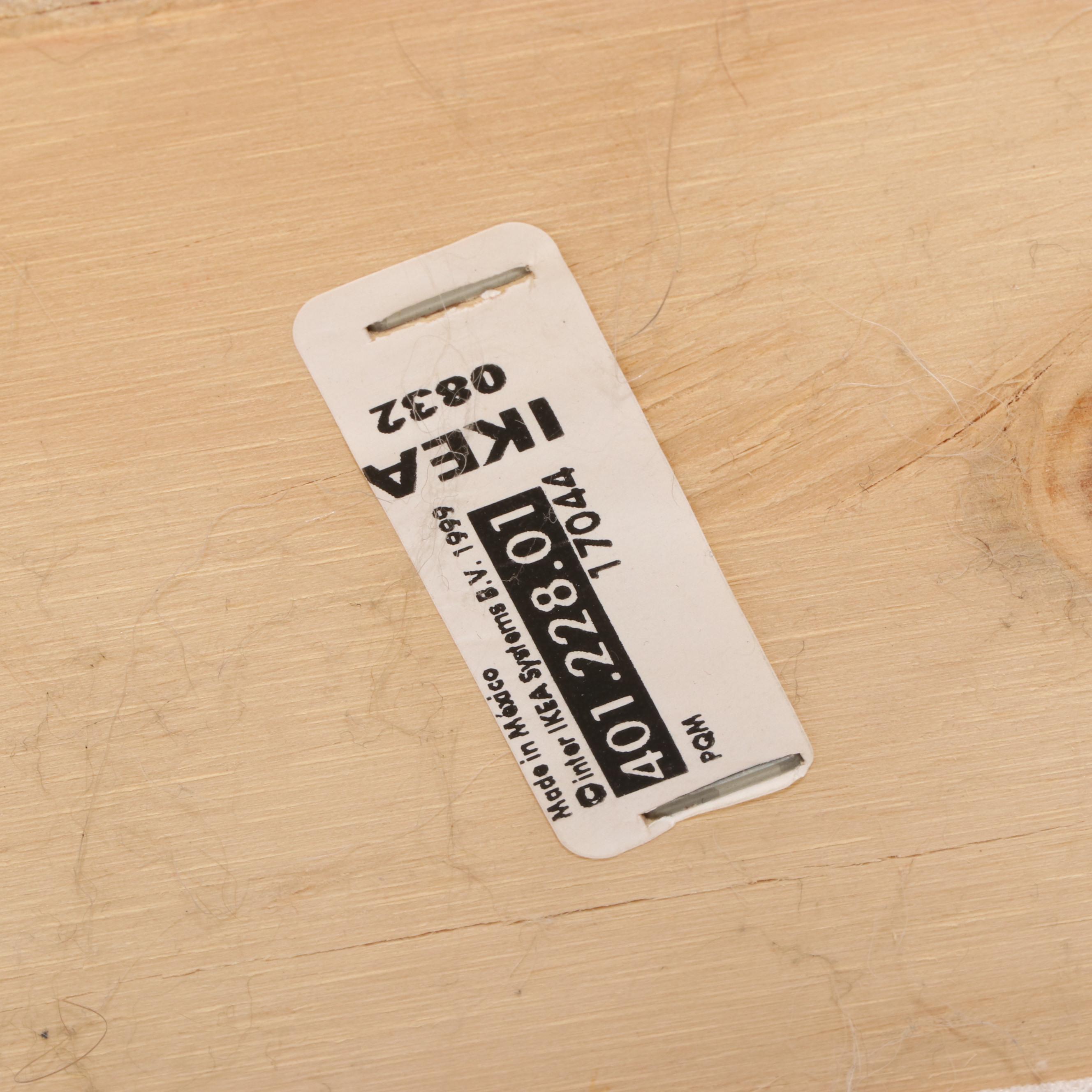 IKEA "Ektorp" Slip-Covered Lounge Chair, Late 20th Century