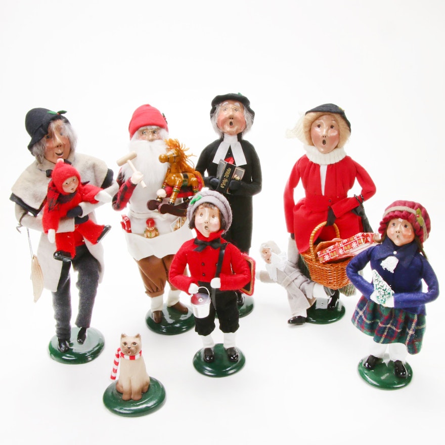 Byers' Choice "The Carolers" Figurines, 1990s