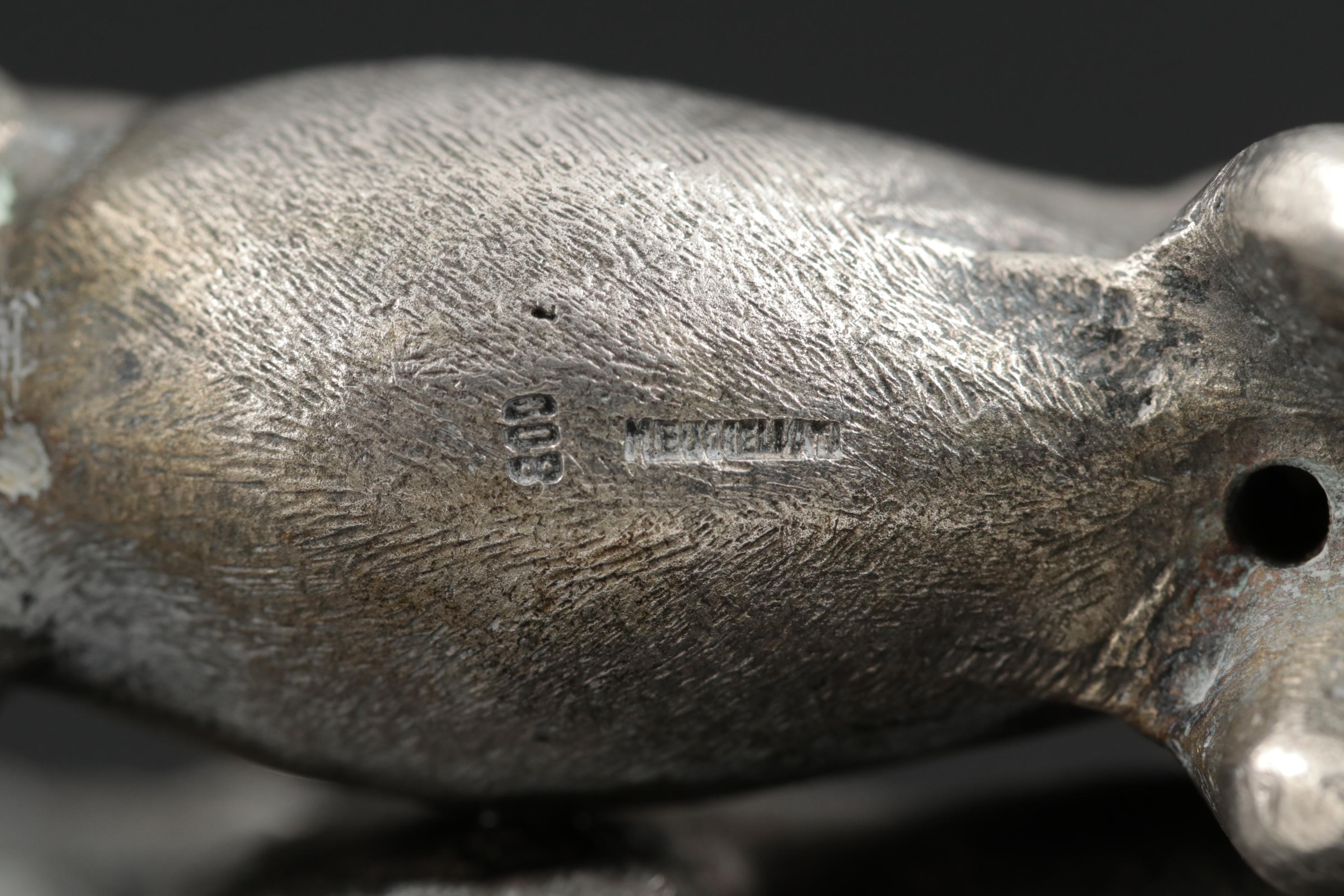 Mario Buccellati Sterling Silver Galloping Horses Figurine