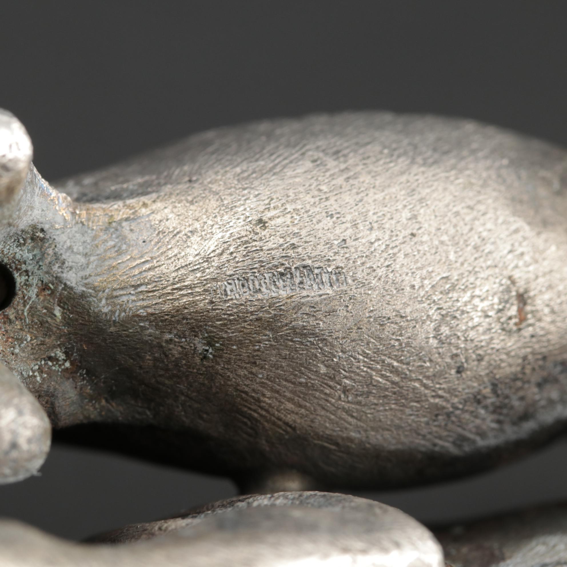 Mario Buccellati Sterling Silver Galloping Horses Figurine