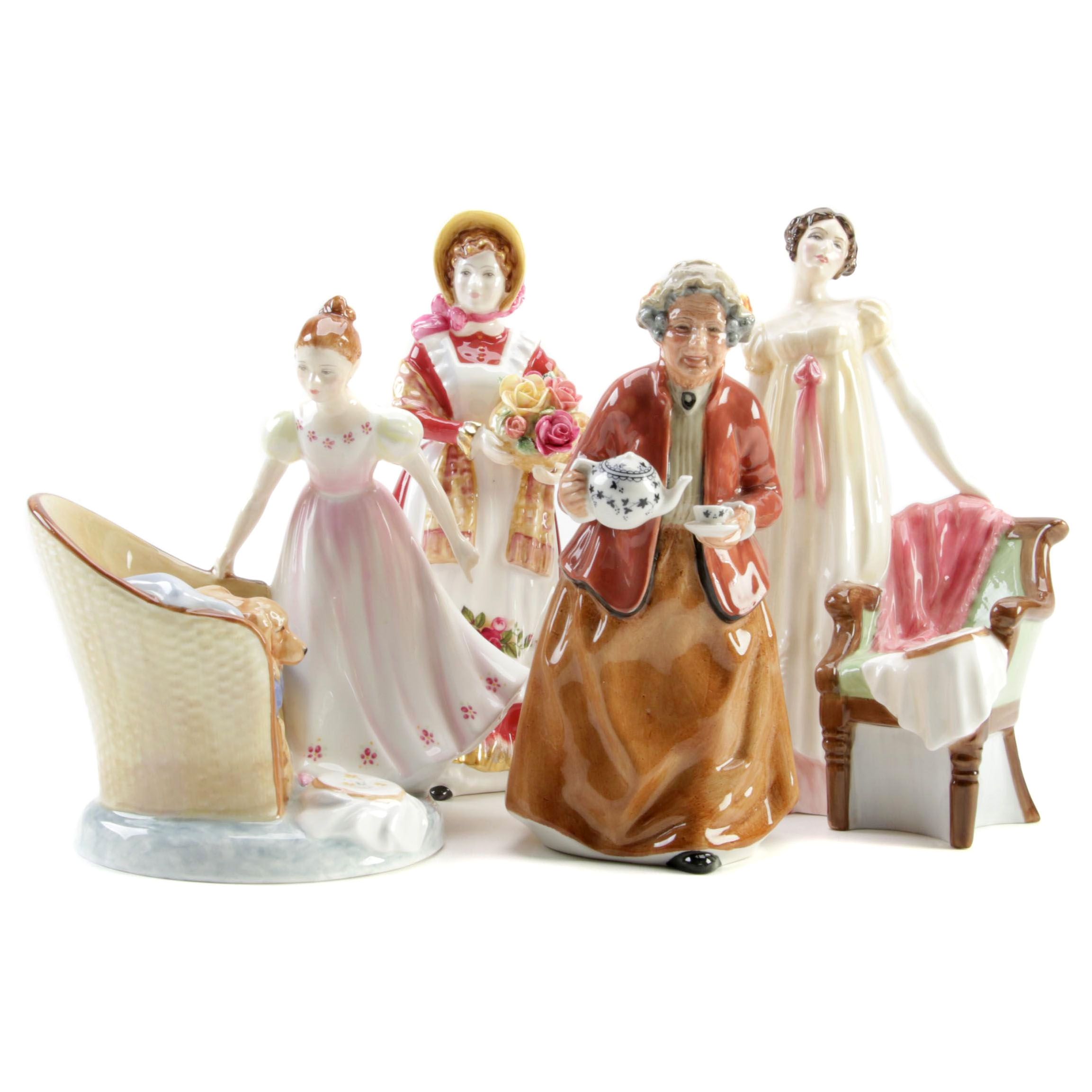 Royal Doulton Bone China Figurines Featuring Limited Edition "Emma"