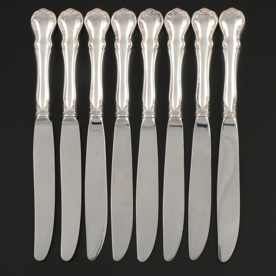 Towle "French Provincial" Sterling-Handled Dinner Knives, Mid/Late 20th Century