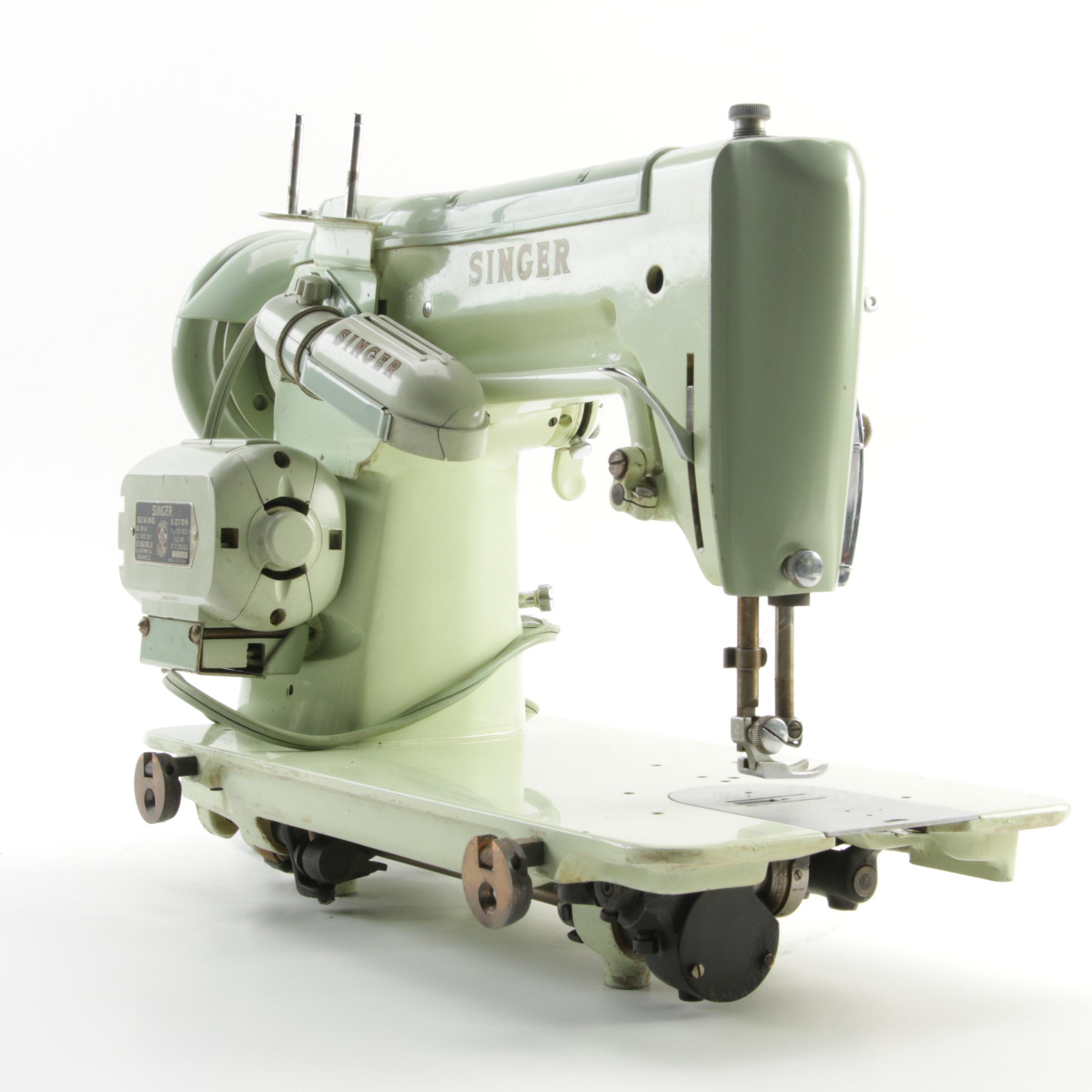 Singer Model 319W Sewing Machine with Case, 1950s