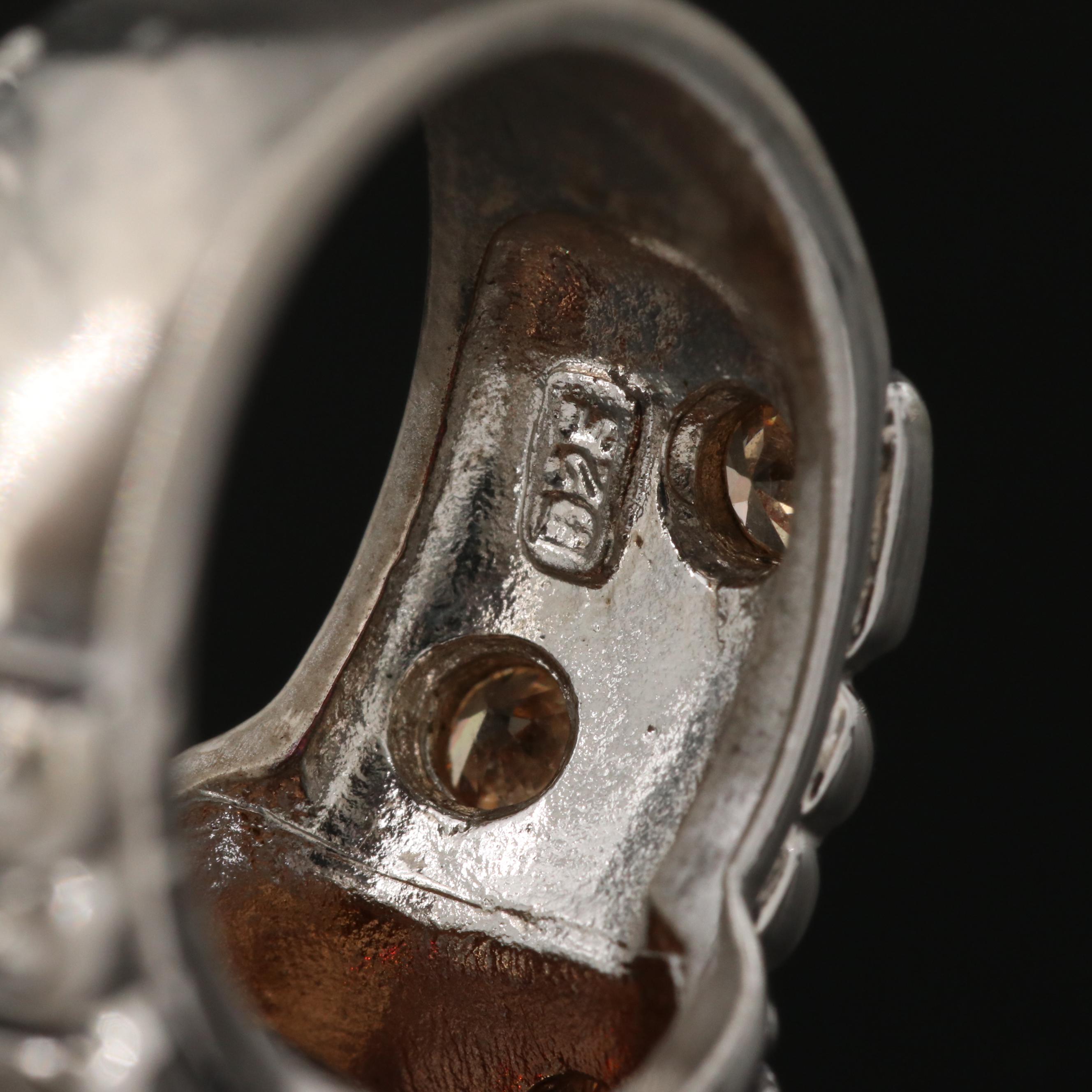 Sterling Silver Rings Featuring Pandora Twisted Ring and Bead Band