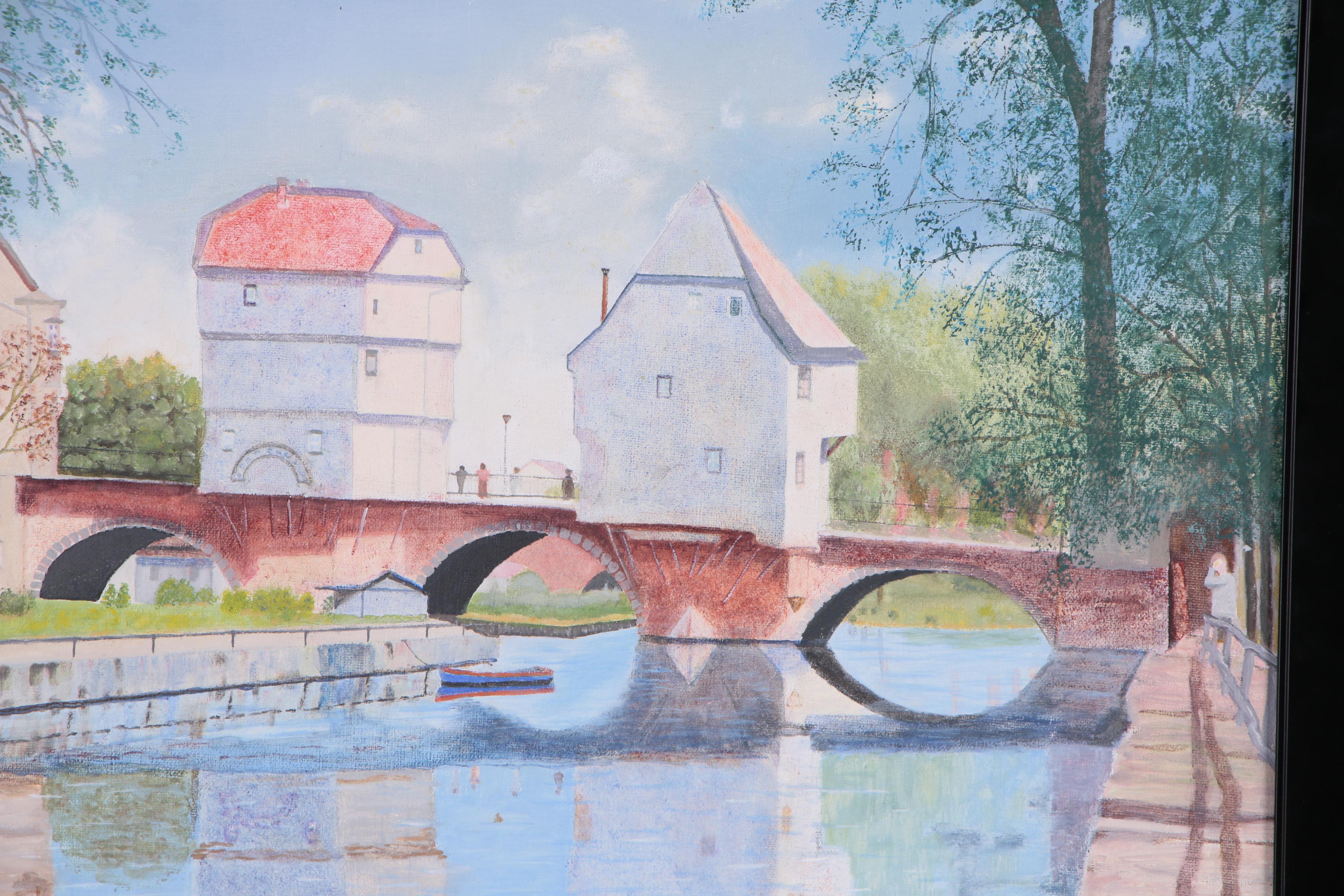 W. Fawcett Oil Painting, 2004