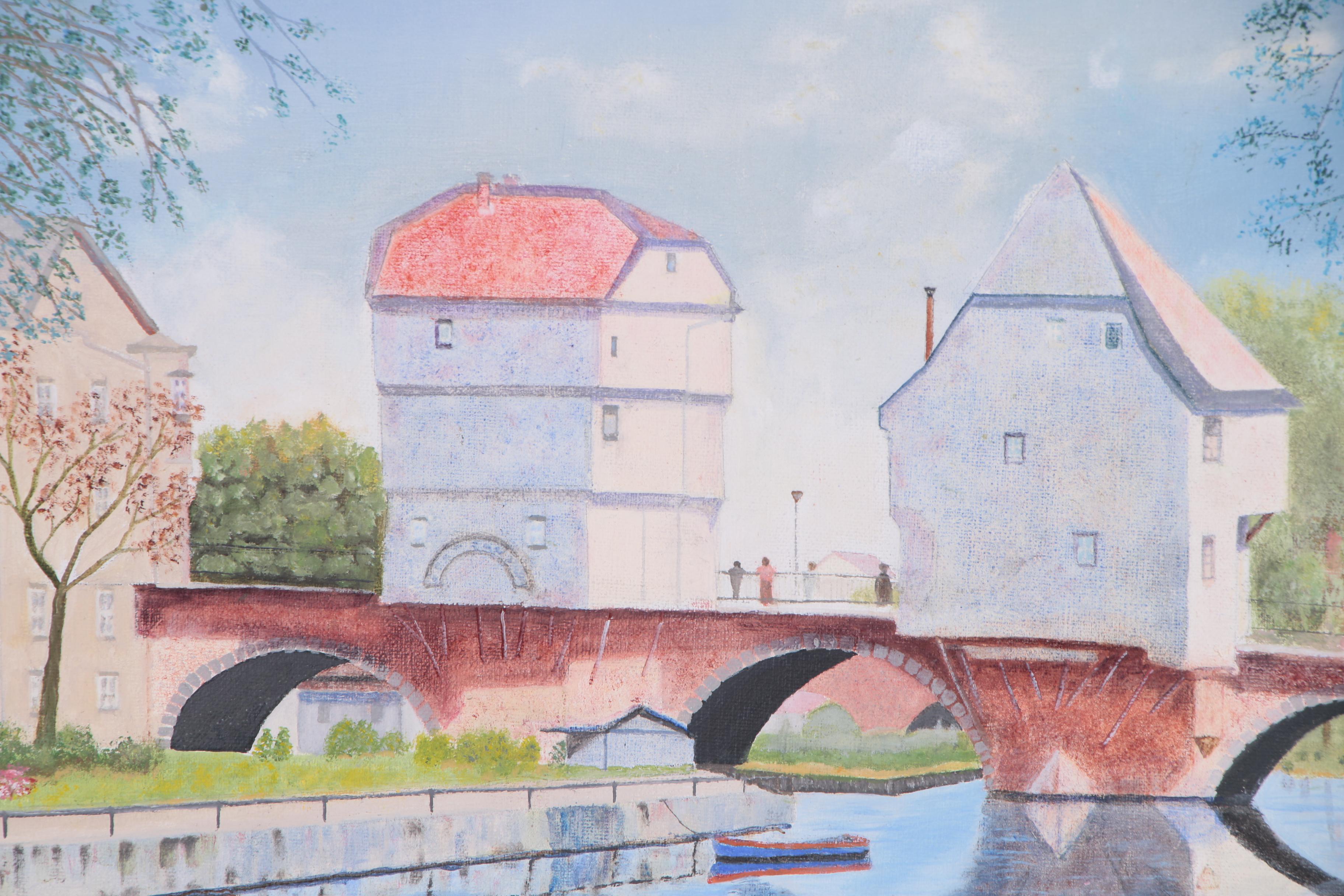 W. Fawcett Oil Painting, 2004