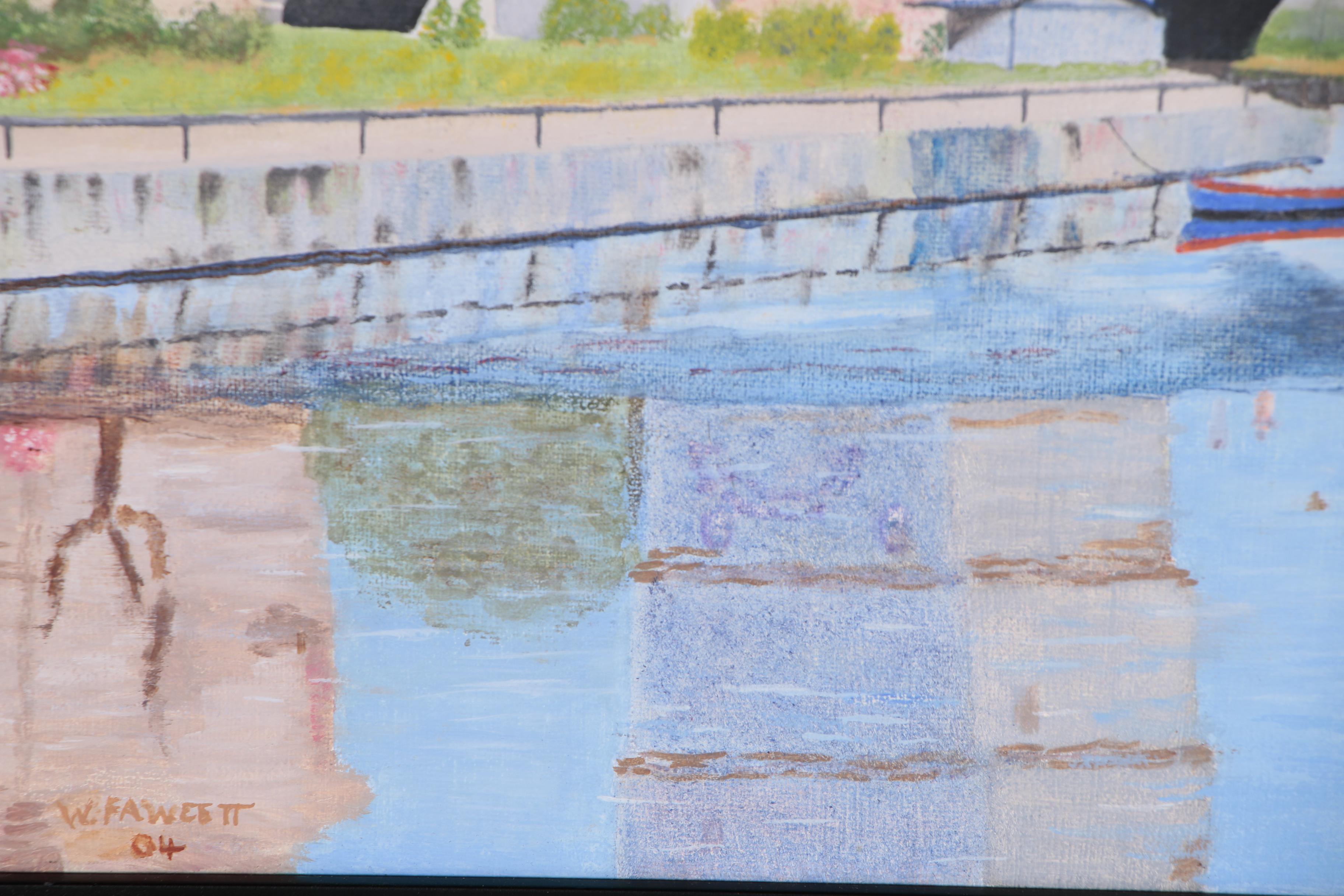 W. Fawcett Oil Painting, 2004