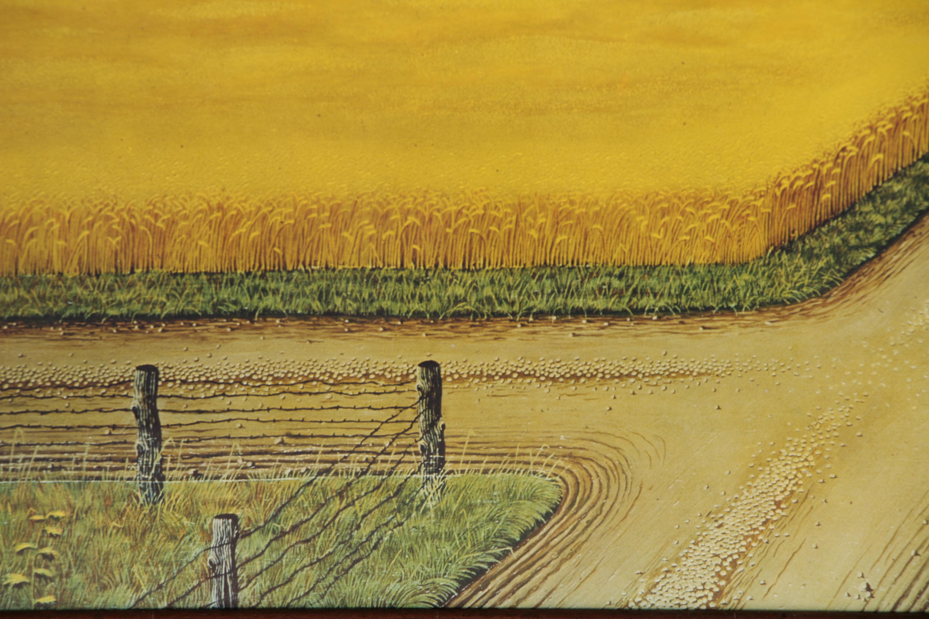 Collotype After John Rogers Cox "Gray and Gold"