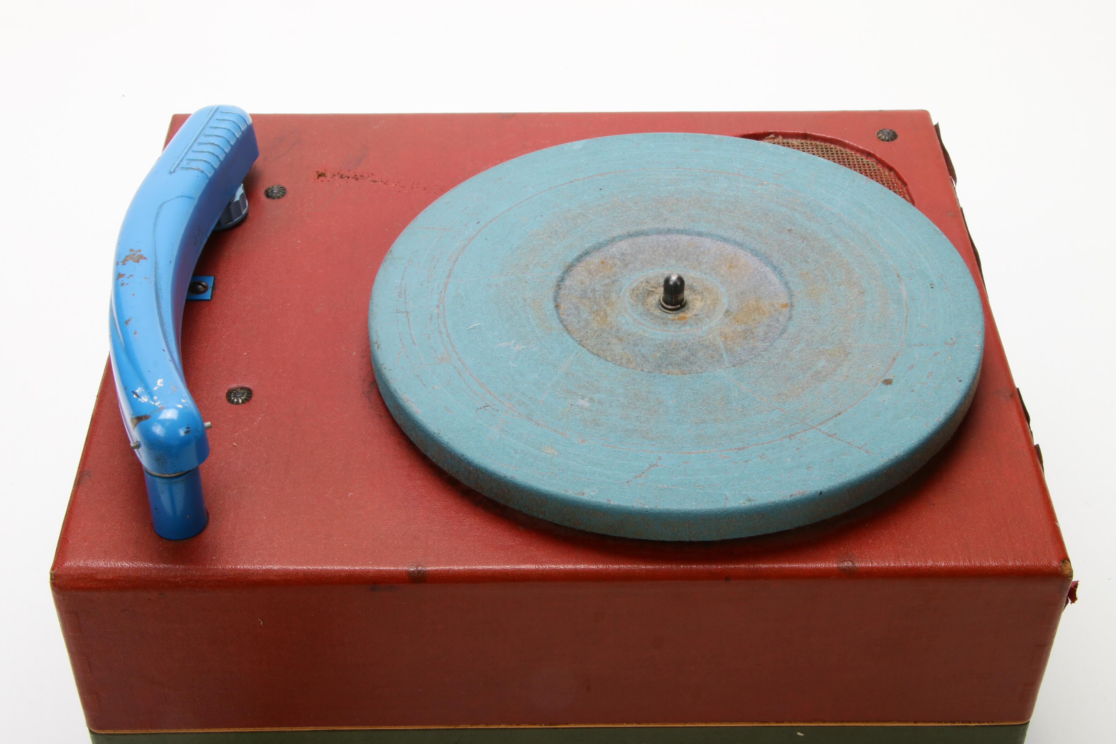 1948 Capital Records Inc. "Bozo The Clown" Phonograph and Records