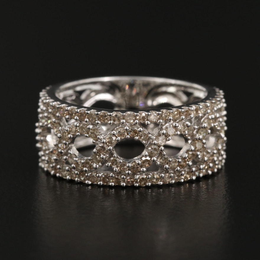 10K 1.04 CTW Diamond Ring