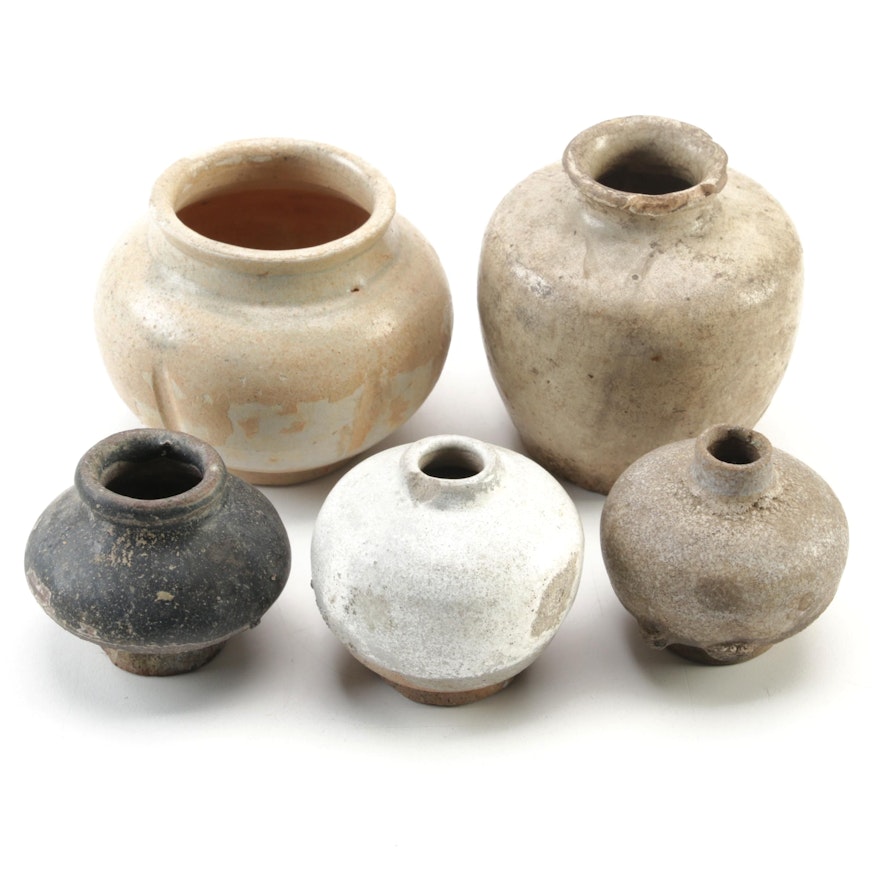 Sung Dynasty Style Ceramic Bud Vases