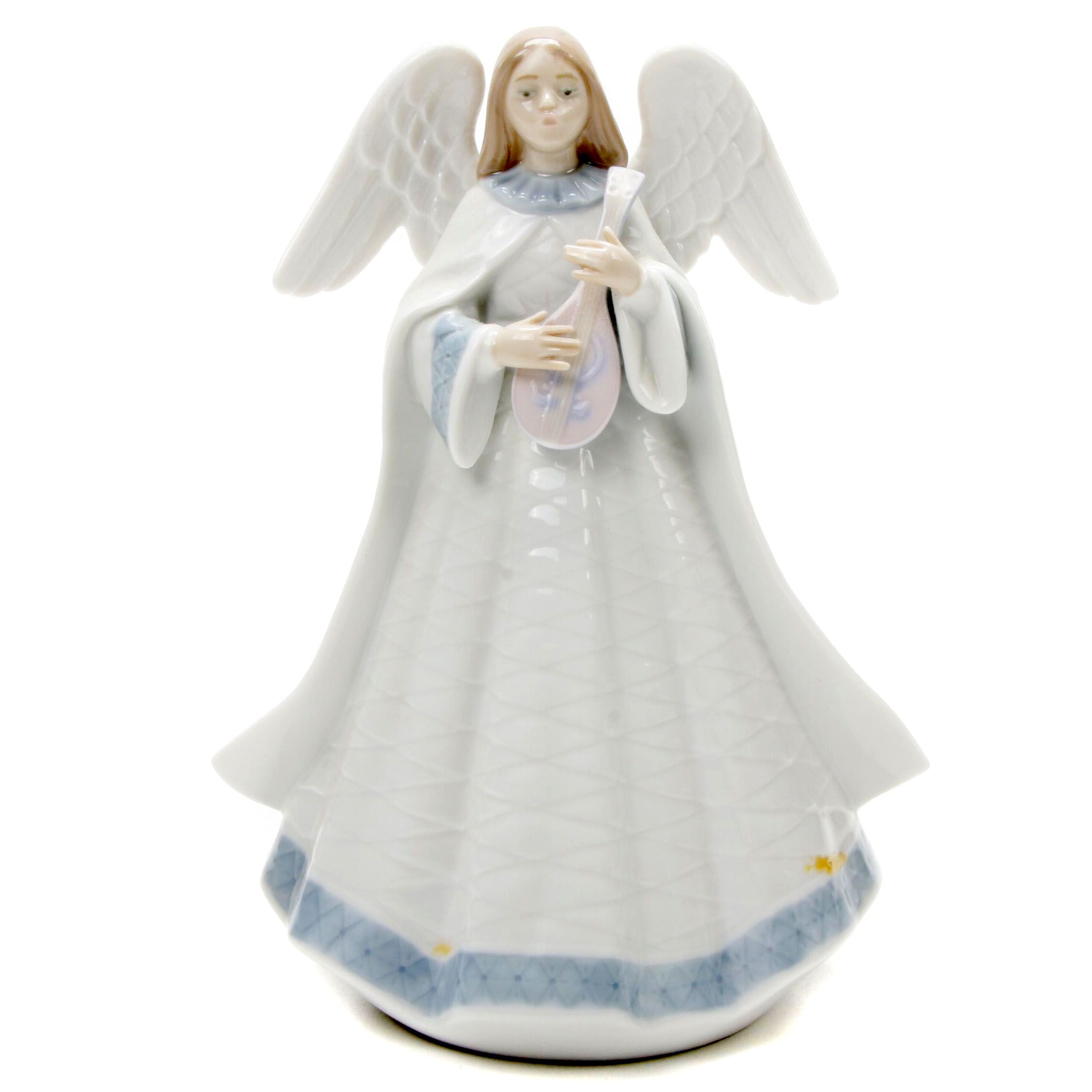 Lladró "Angelic Melody" Porcelain Angel Figurine Designed by Francisco Catalá