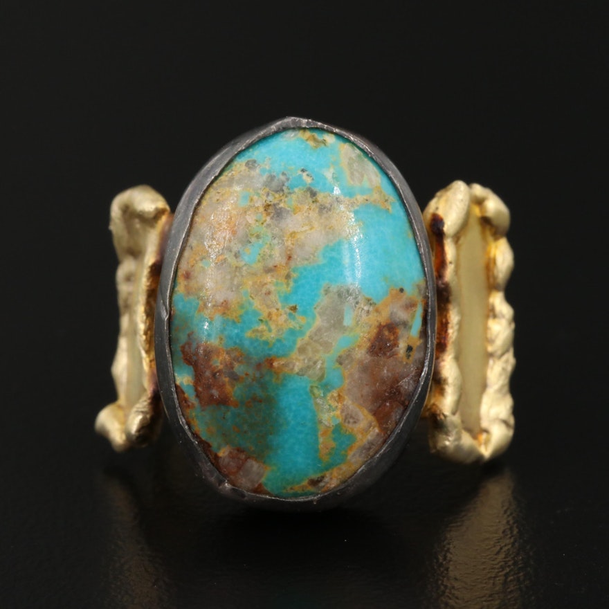 Sterling Silver Turquoise Ring