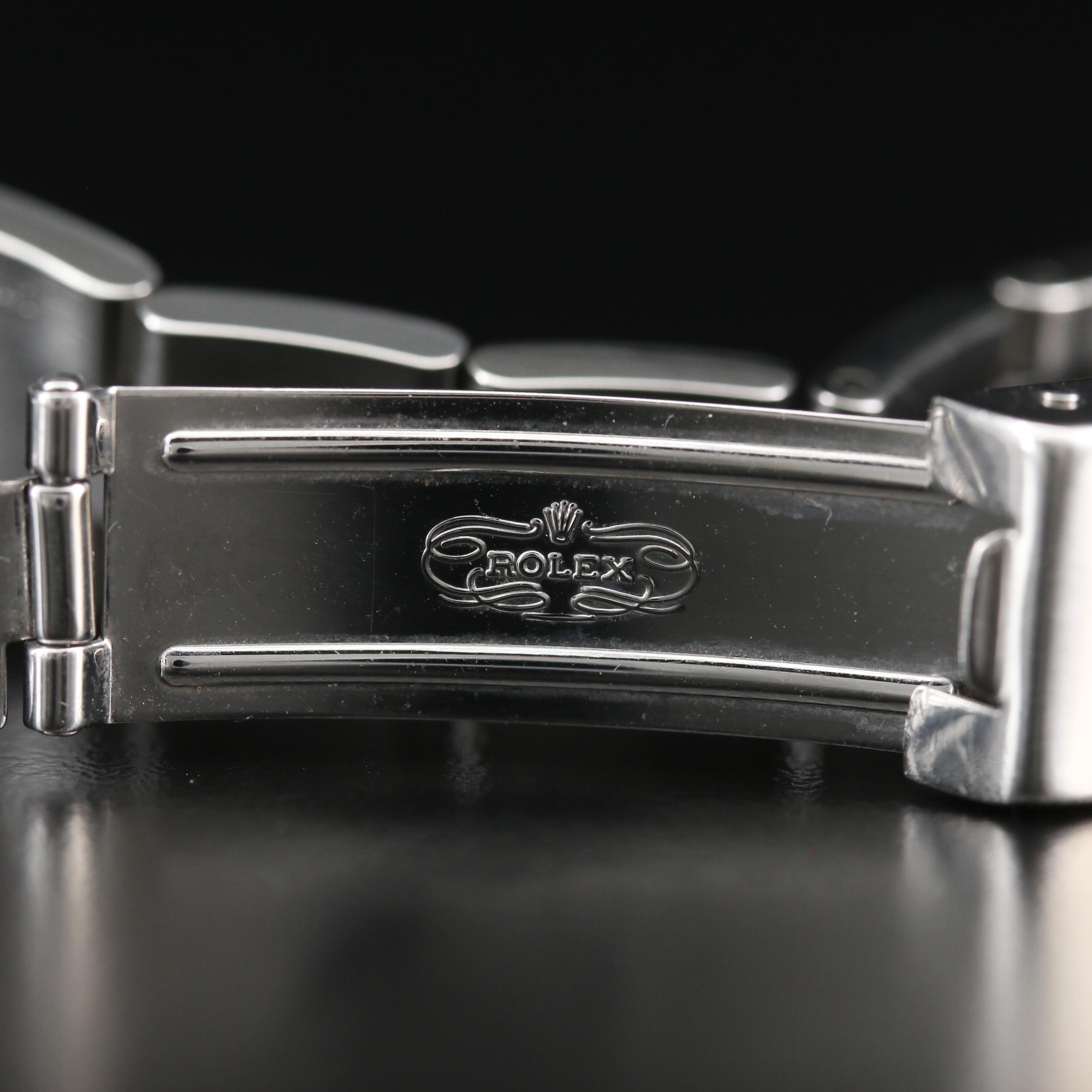 2000 Rolex Datejust 18K and Stainless Steel Diamond Automatic Watch