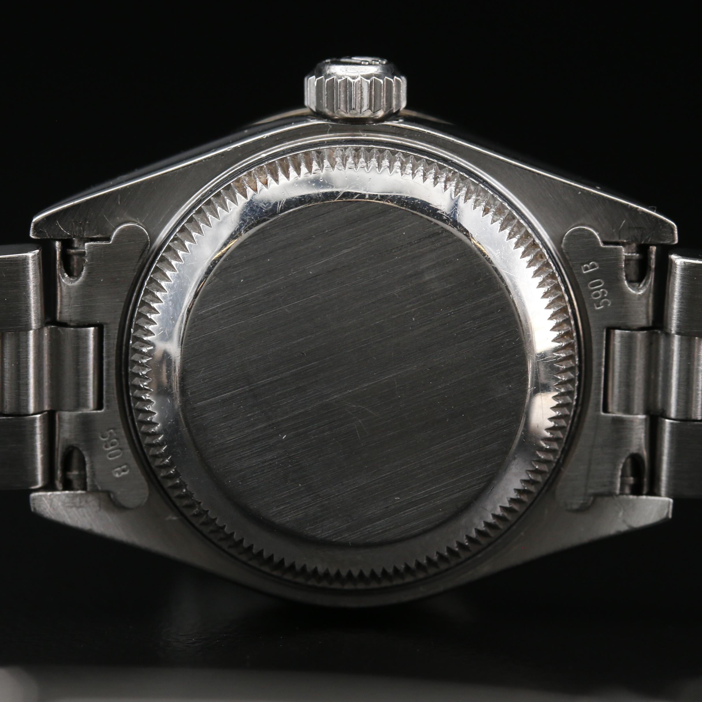 2000 Rolex Datejust 18K and Stainless Steel Diamond Automatic Watch