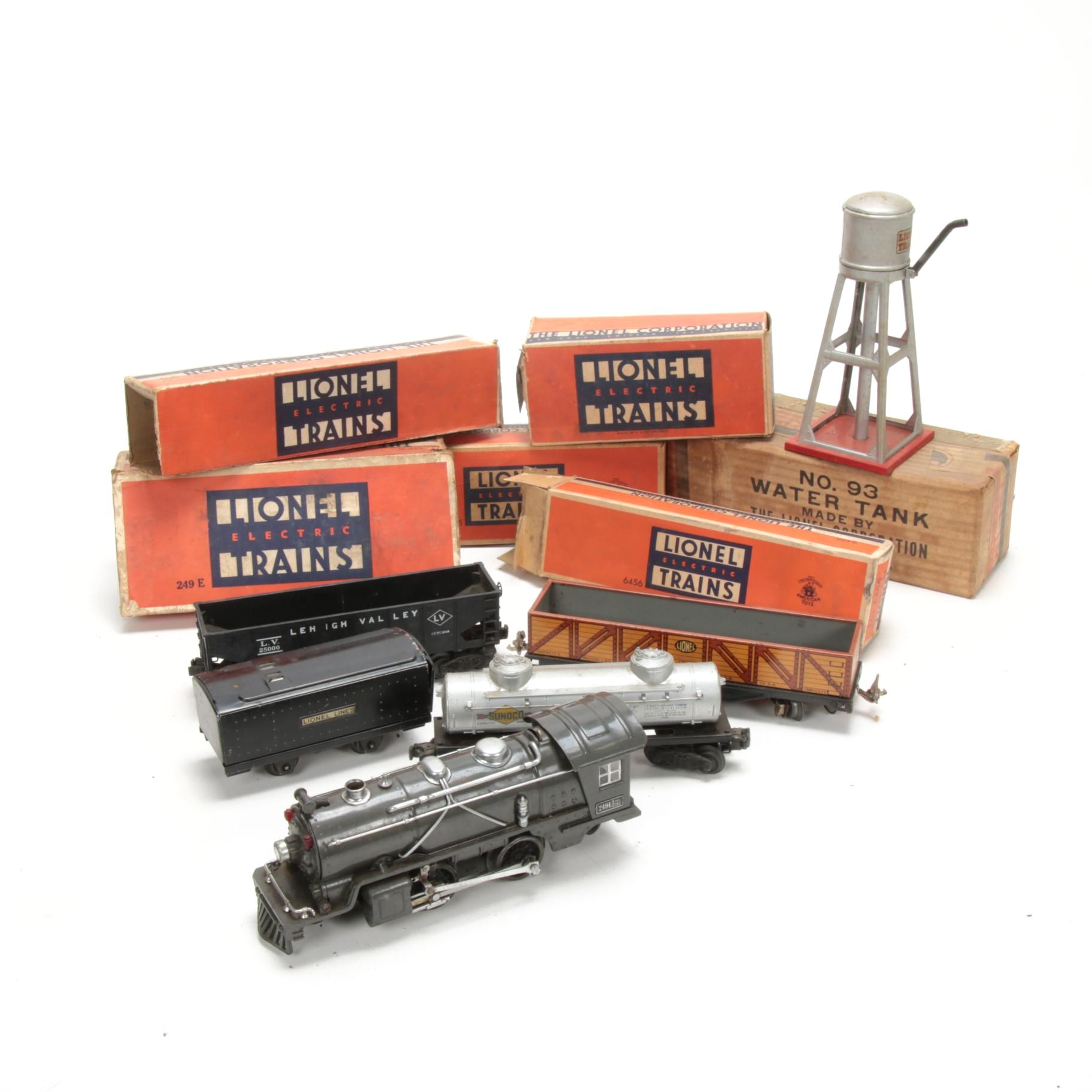 Lionel O Gauge Electric Model Train Cars