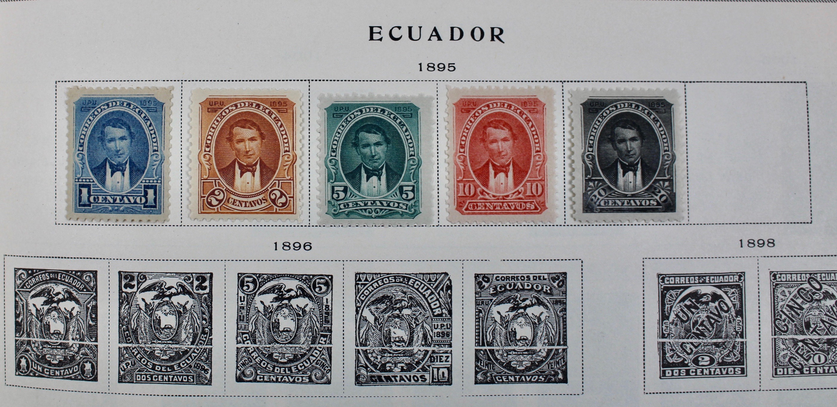 International Postage Stamp Album, Late 19th to Early 20th Century