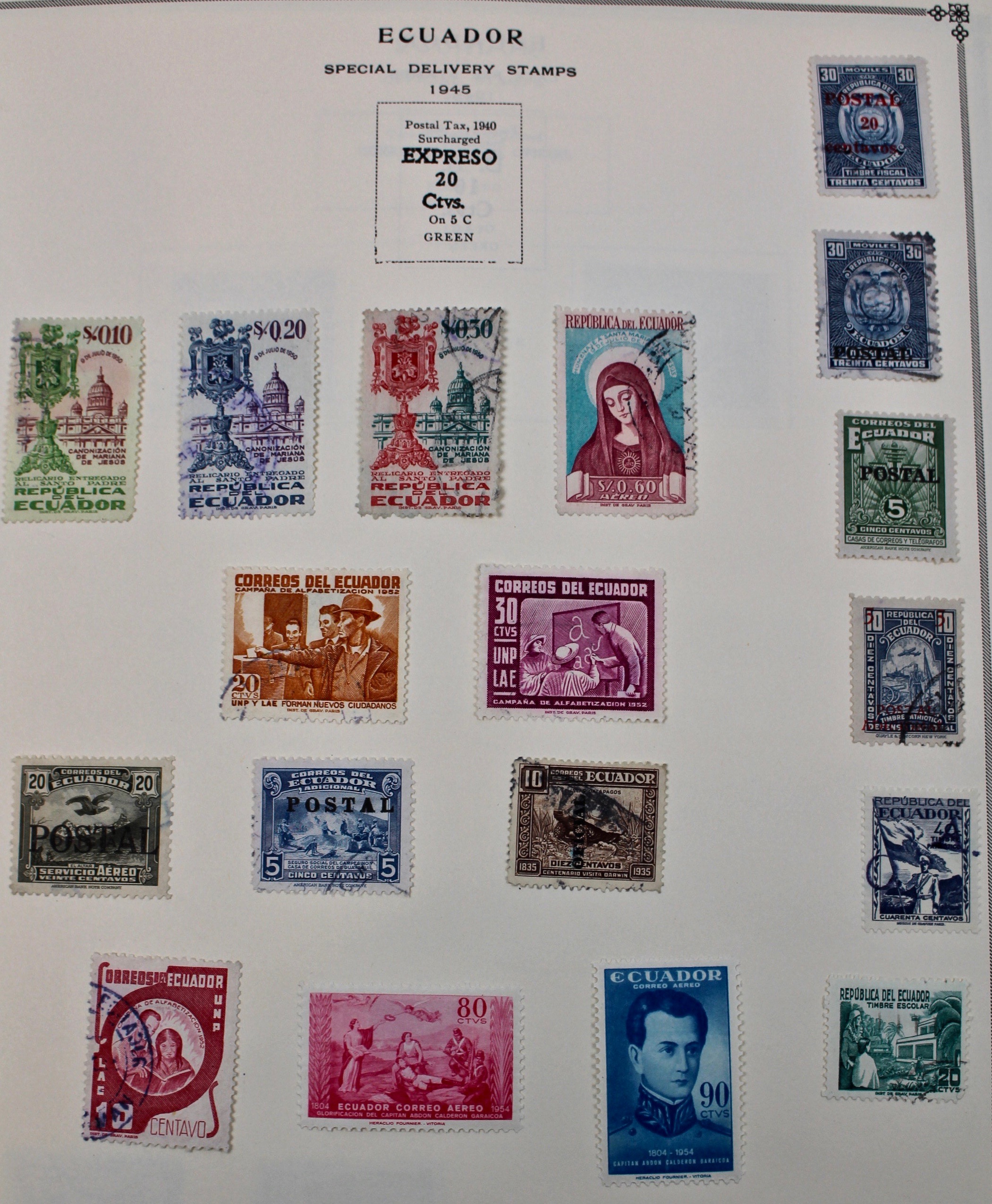 International Postage Stamp Album, Late 19th to Early 20th Century