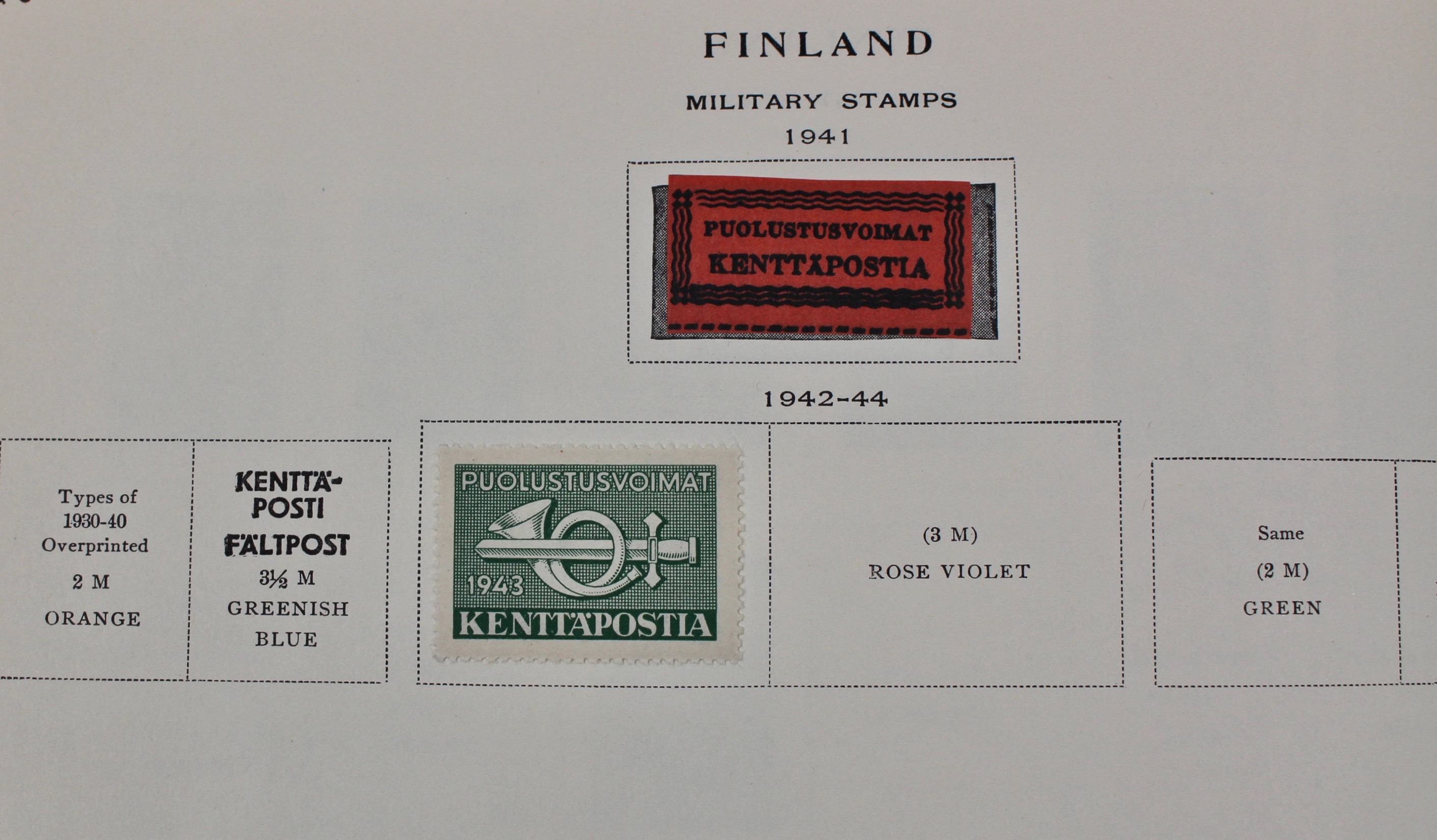 International Postage Stamp Album, Late 19th to Early 20th Century
