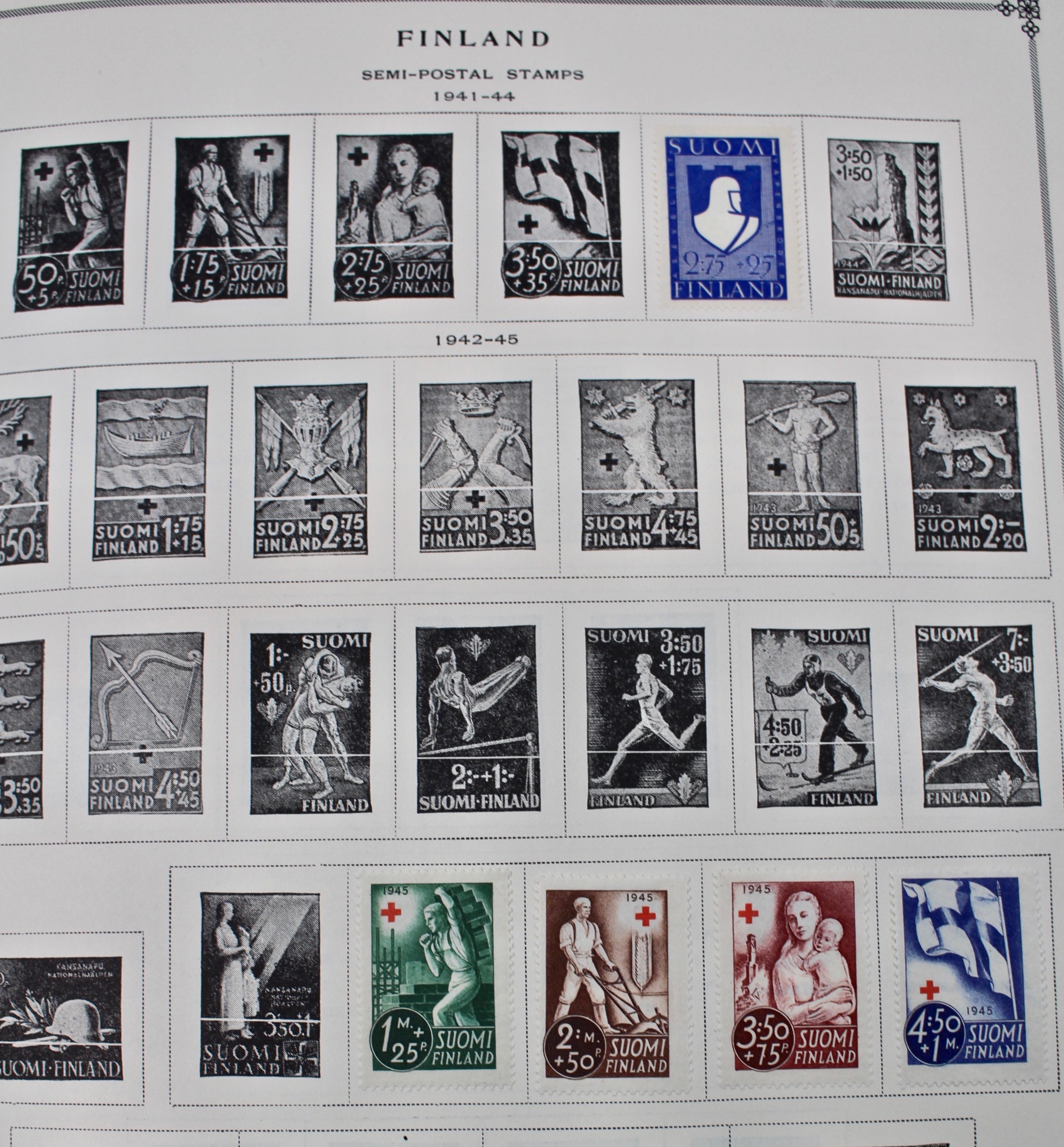 International Postage Stamp Album, Late 19th to Early 20th Century