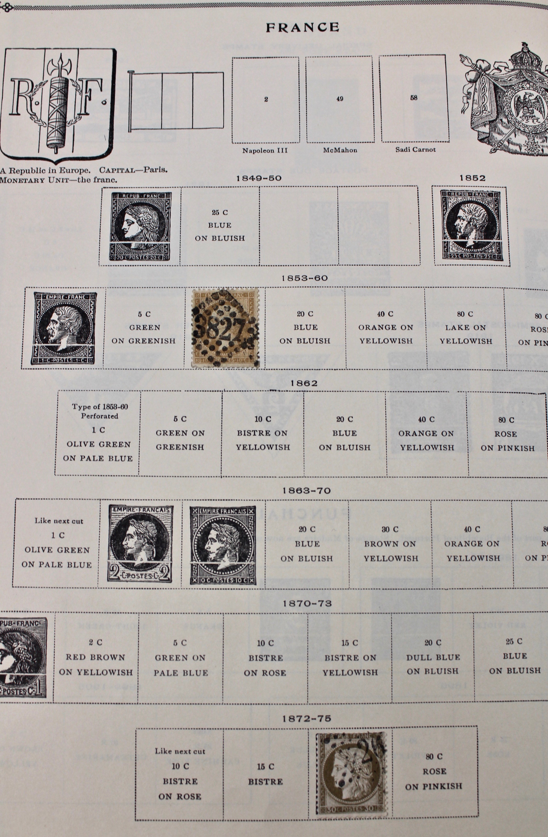 International Postage Stamp Album, Late 19th to Early 20th Century