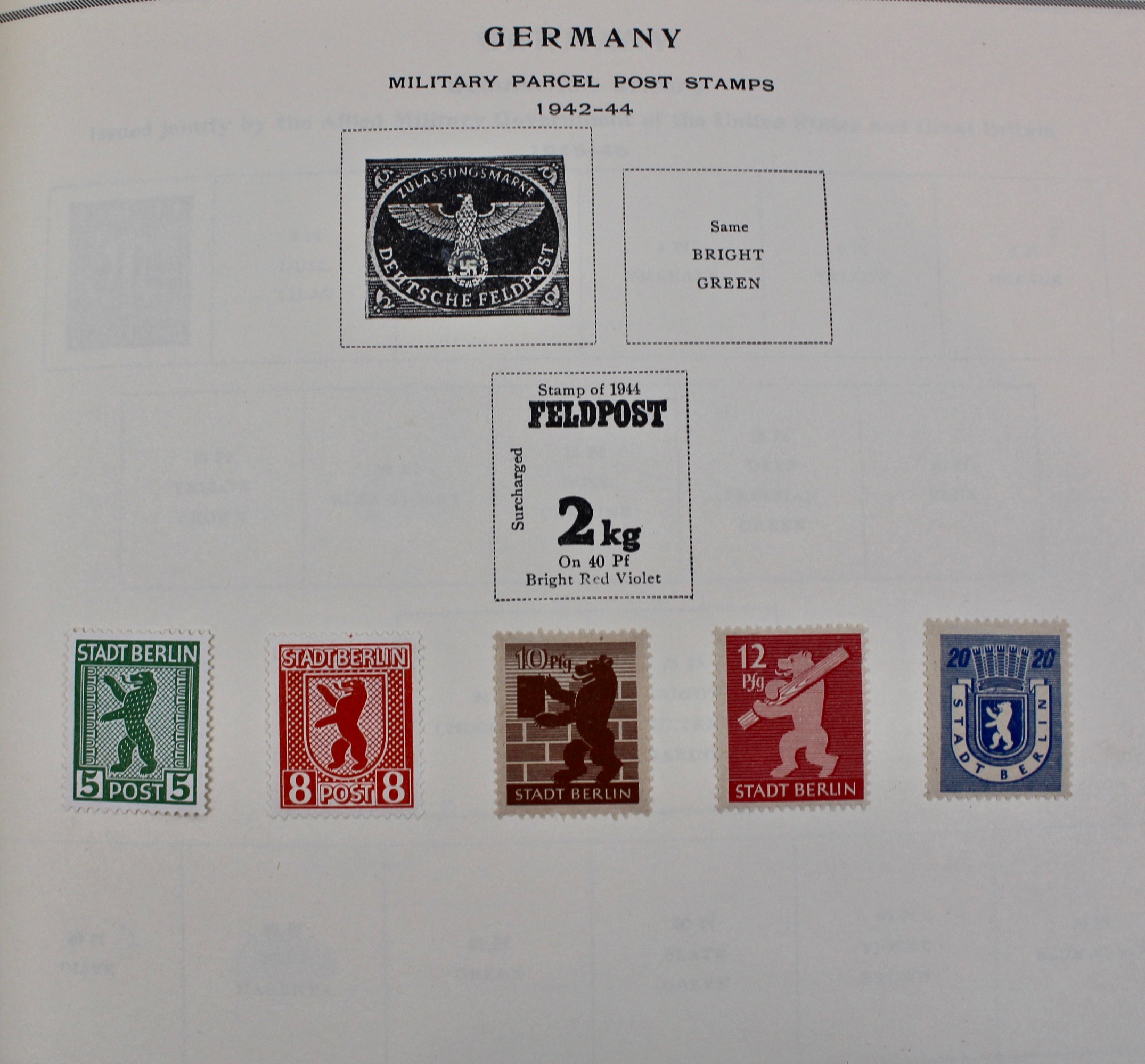 International Postage Stamp Album, Late 19th to Early 20th Century