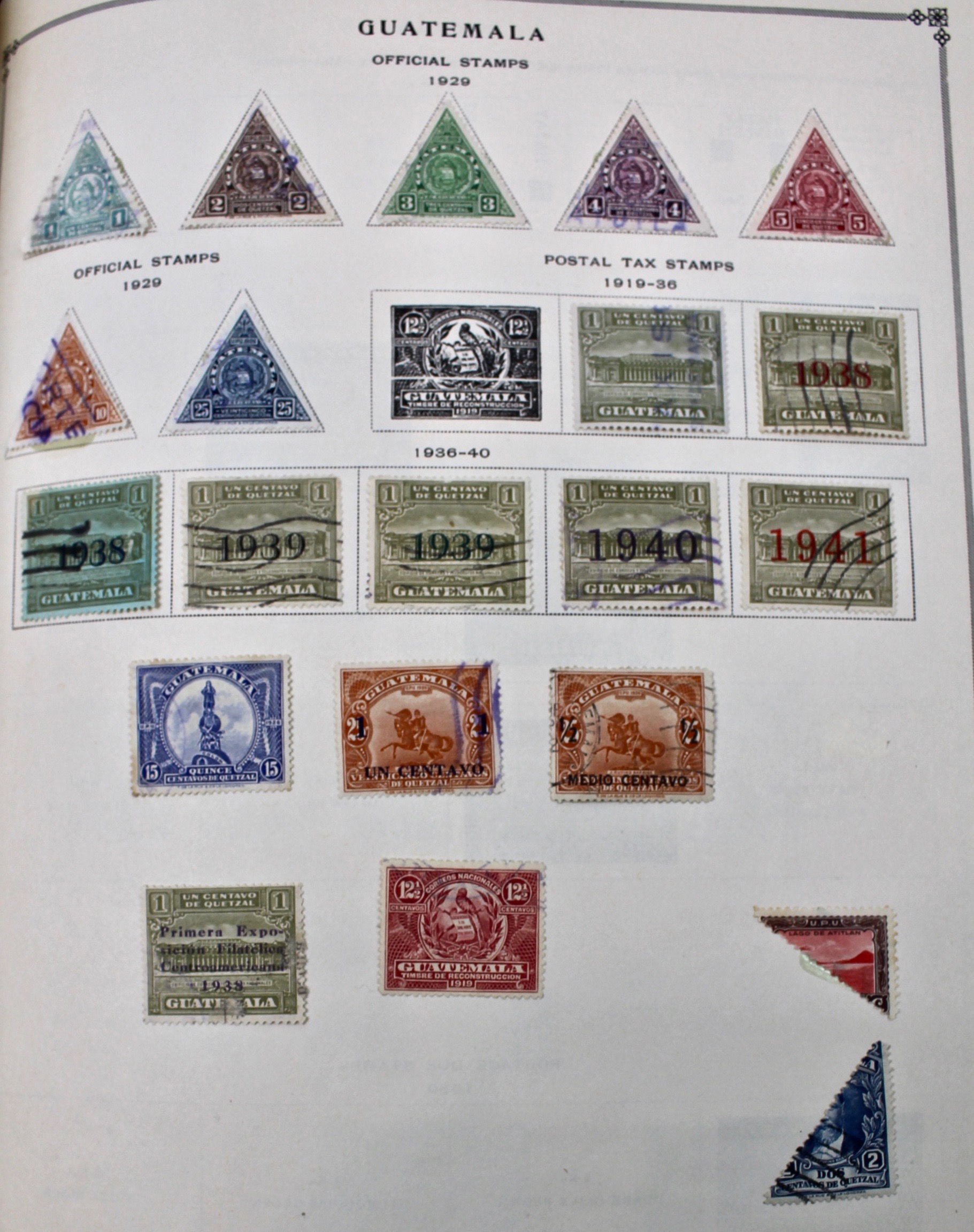 International Postage Stamp Album, Late 19th to Early 20th Century