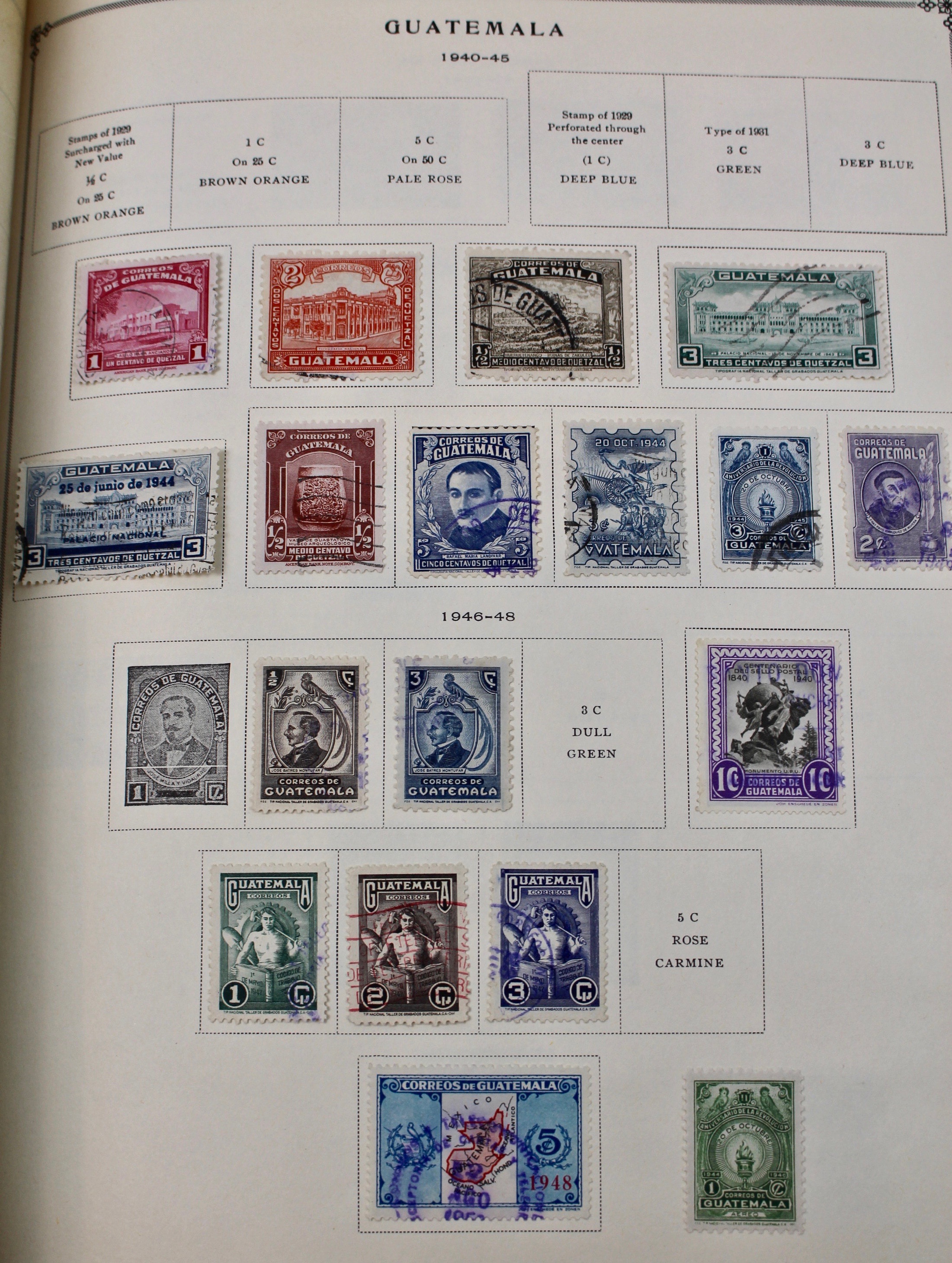 International Postage Stamp Album, Late 19th to Early 20th Century