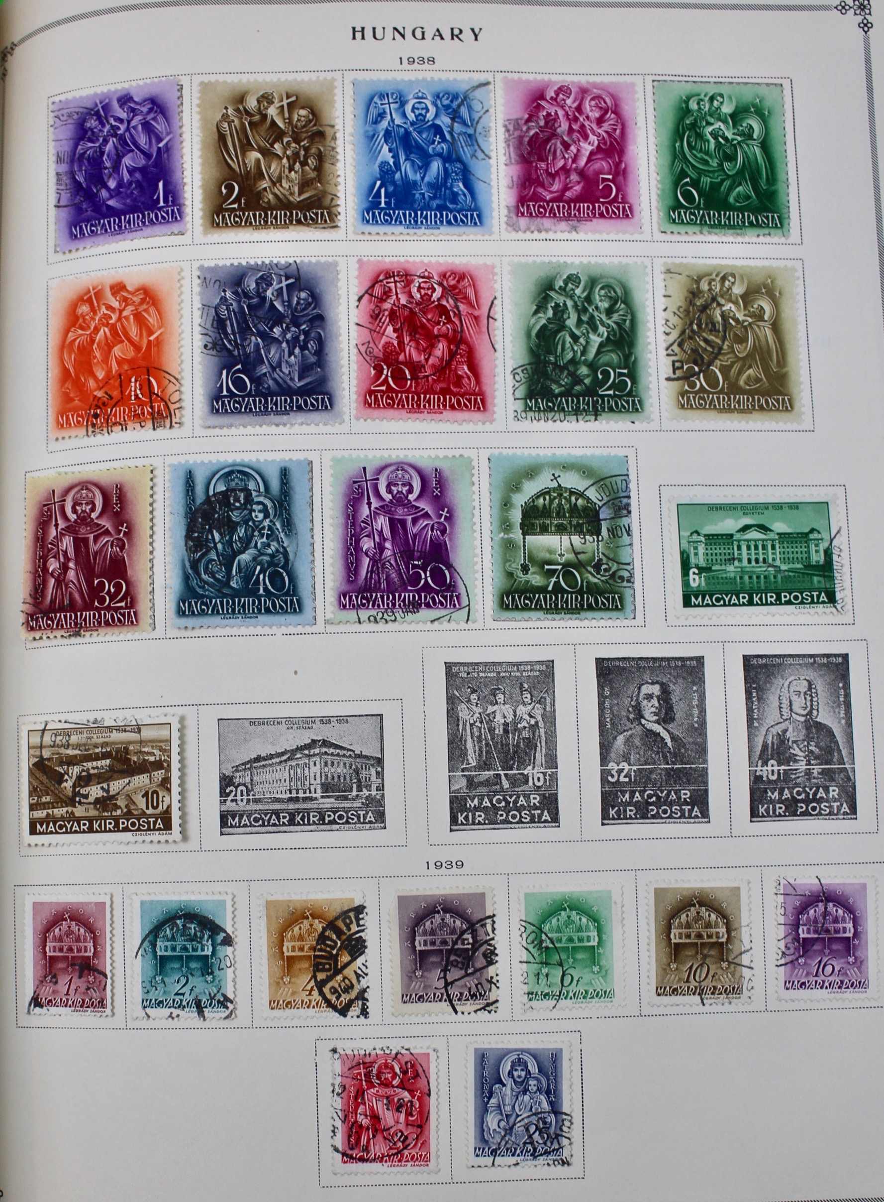International Postage Stamp Album, Late 19th to Early 20th Century