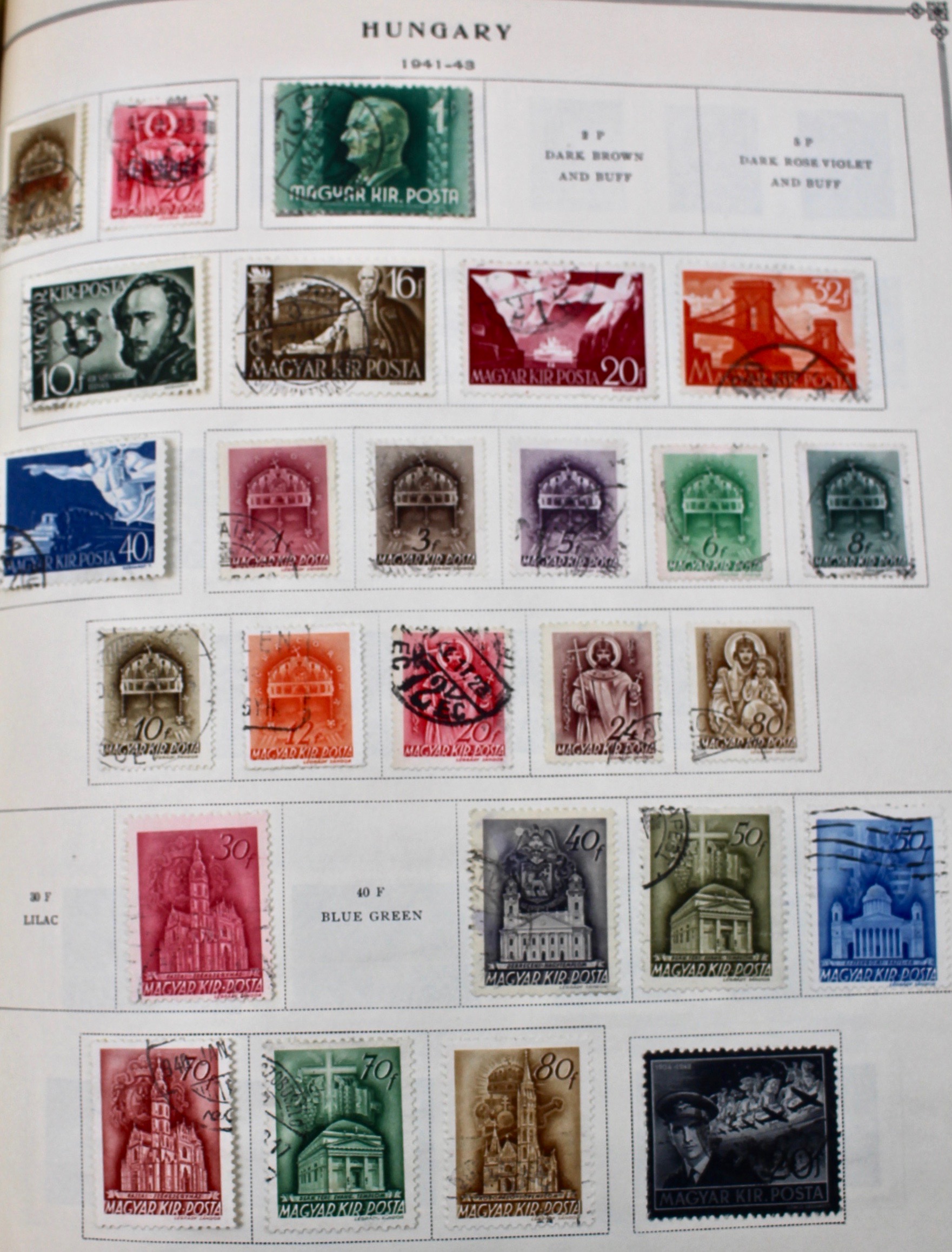 International Postage Stamp Album, Late 19th to Early 20th Century
