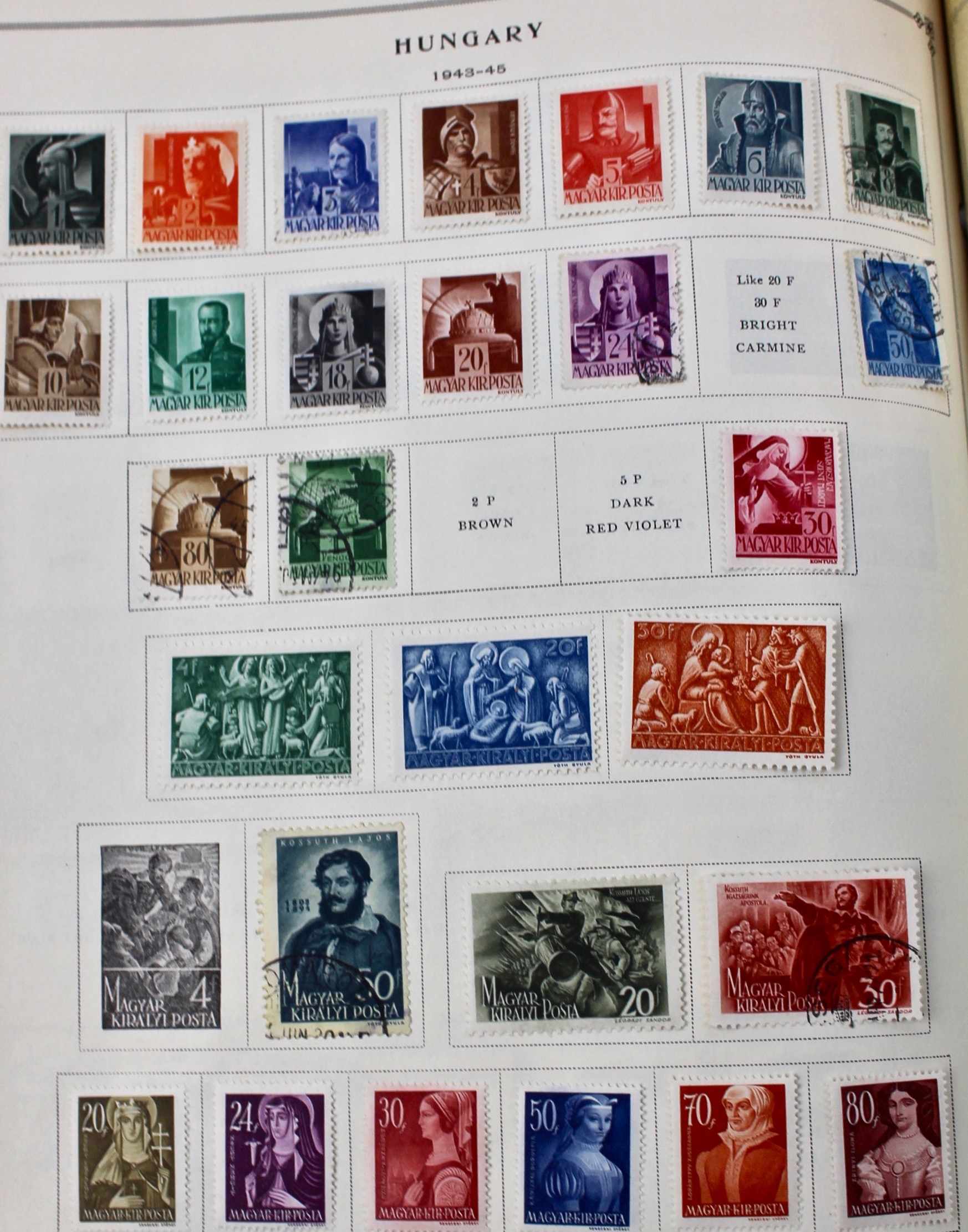 International Postage Stamp Album, Late 19th to Early 20th Century