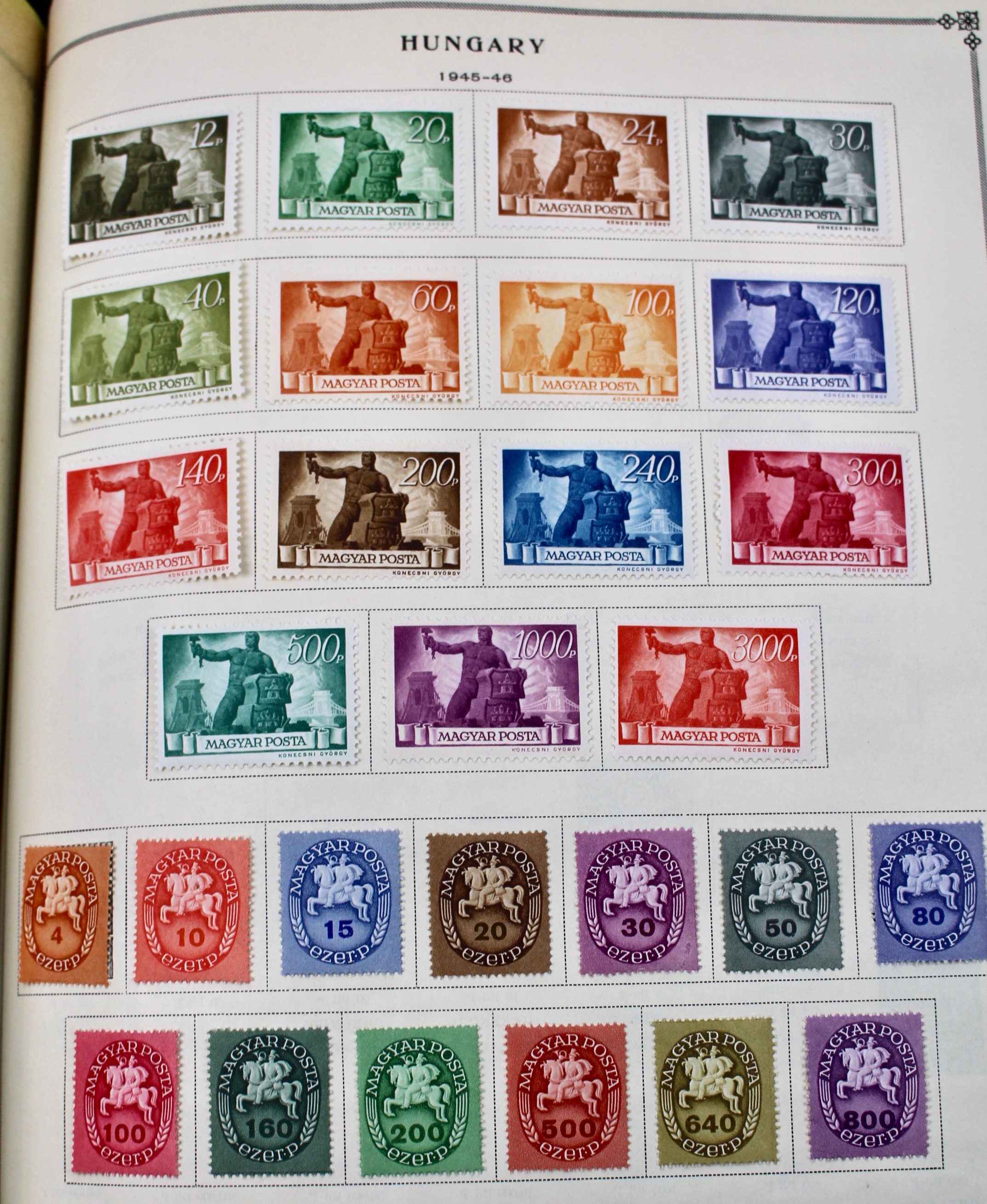 International Postage Stamp Album, Late 19th to Early 20th Century