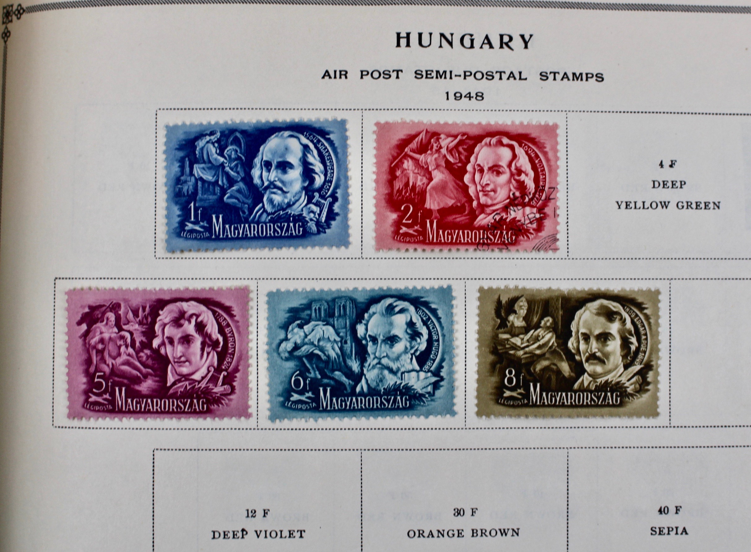 International Postage Stamp Album, Late 19th to Early 20th Century