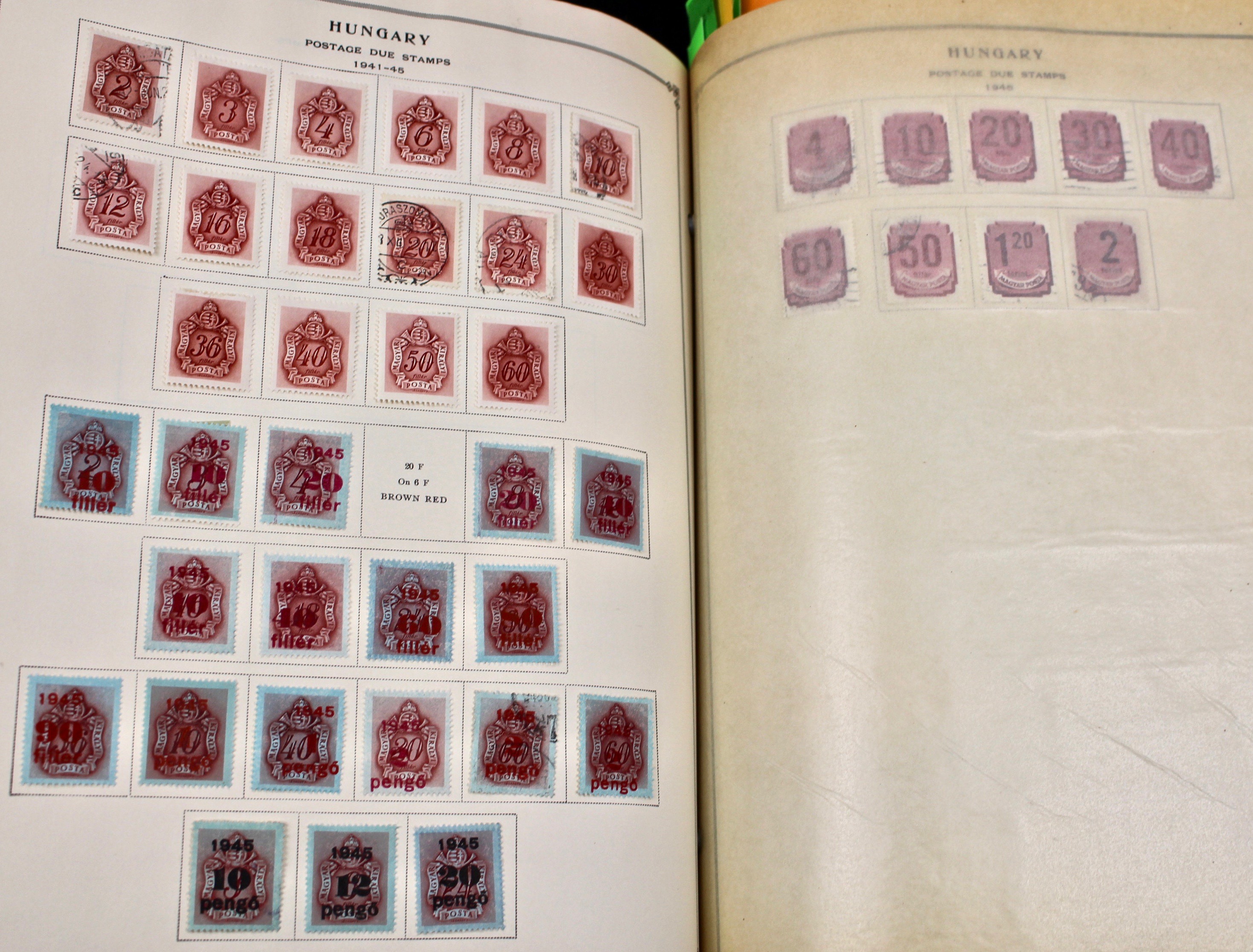 International Postage Stamp Album, Late 19th to Early 20th Century