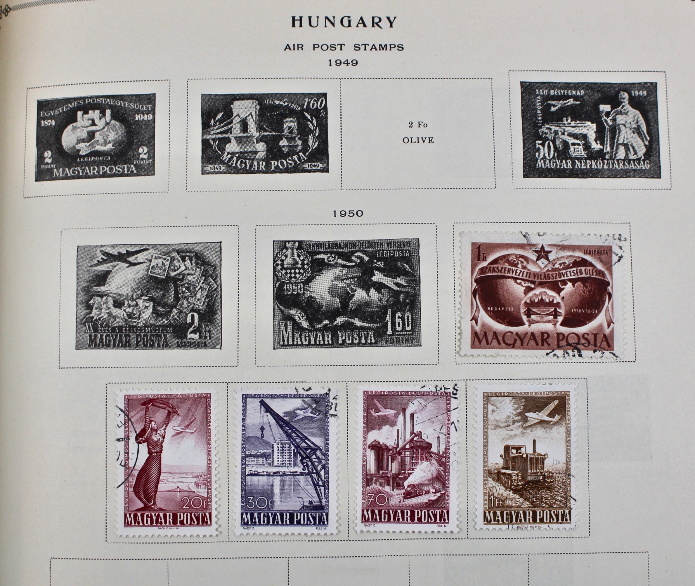 International Postage Stamp Album, Late 19th to Early 20th Century
