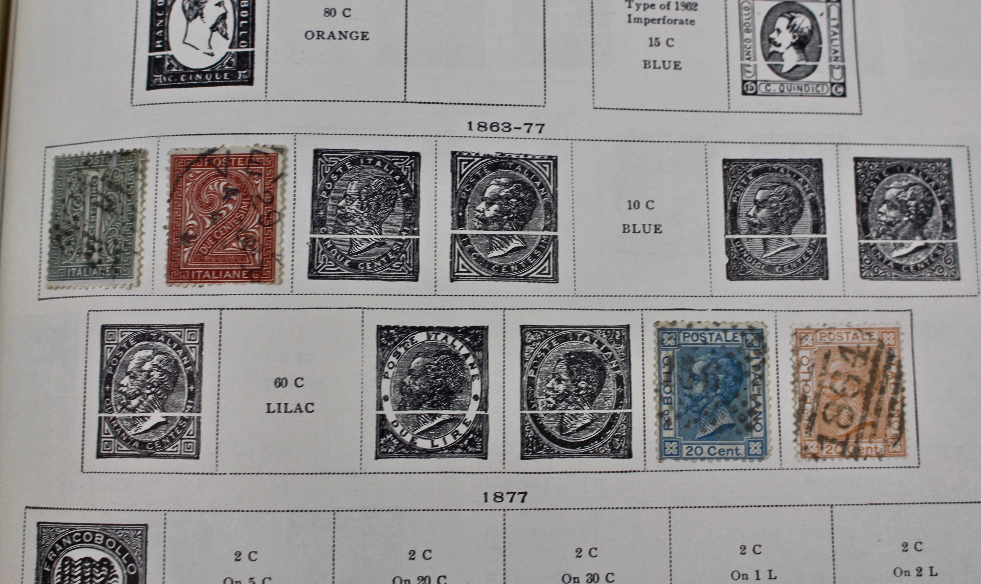 International Postage Stamp Album, Late 19th to Early 20th Century