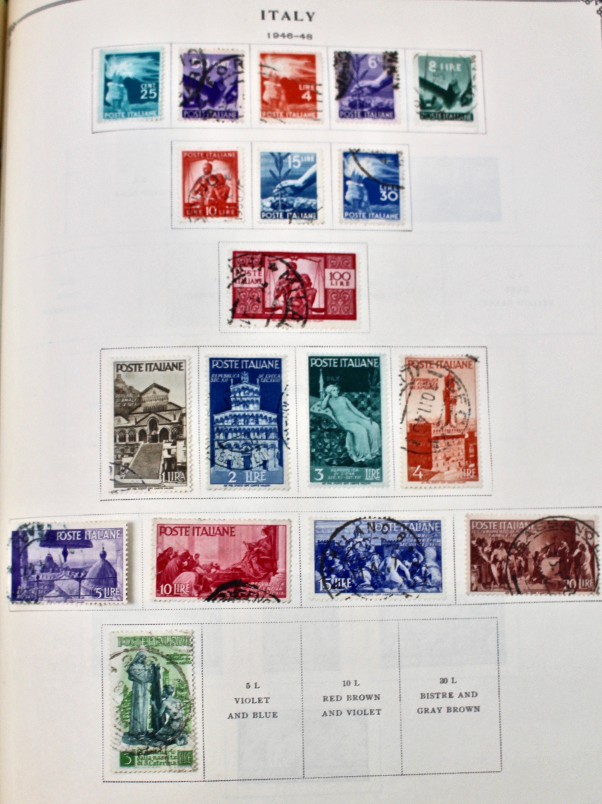 International Postage Stamp Album, Late 19th to Early 20th Century