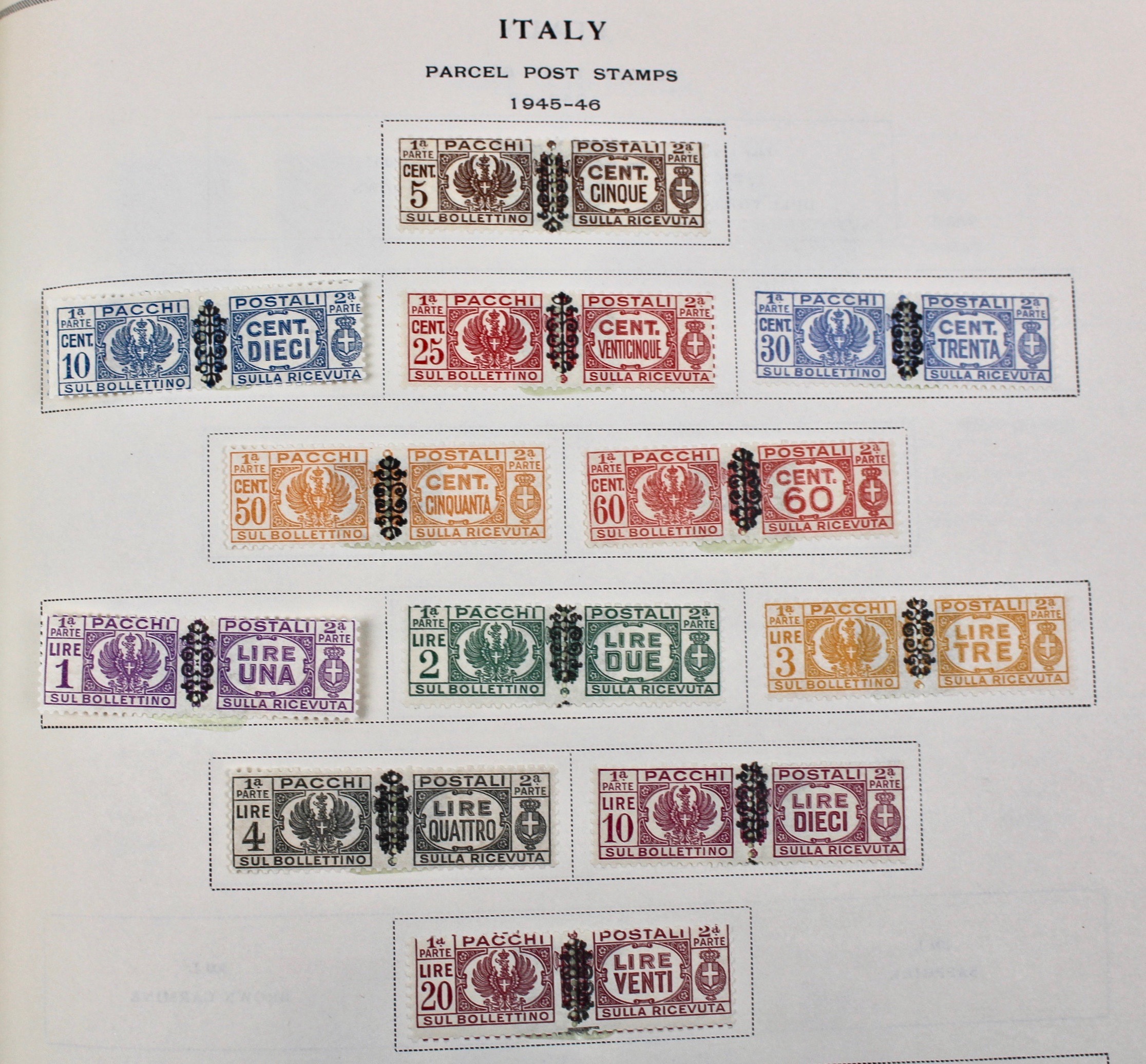 International Postage Stamp Album, Late 19th to Early 20th Century