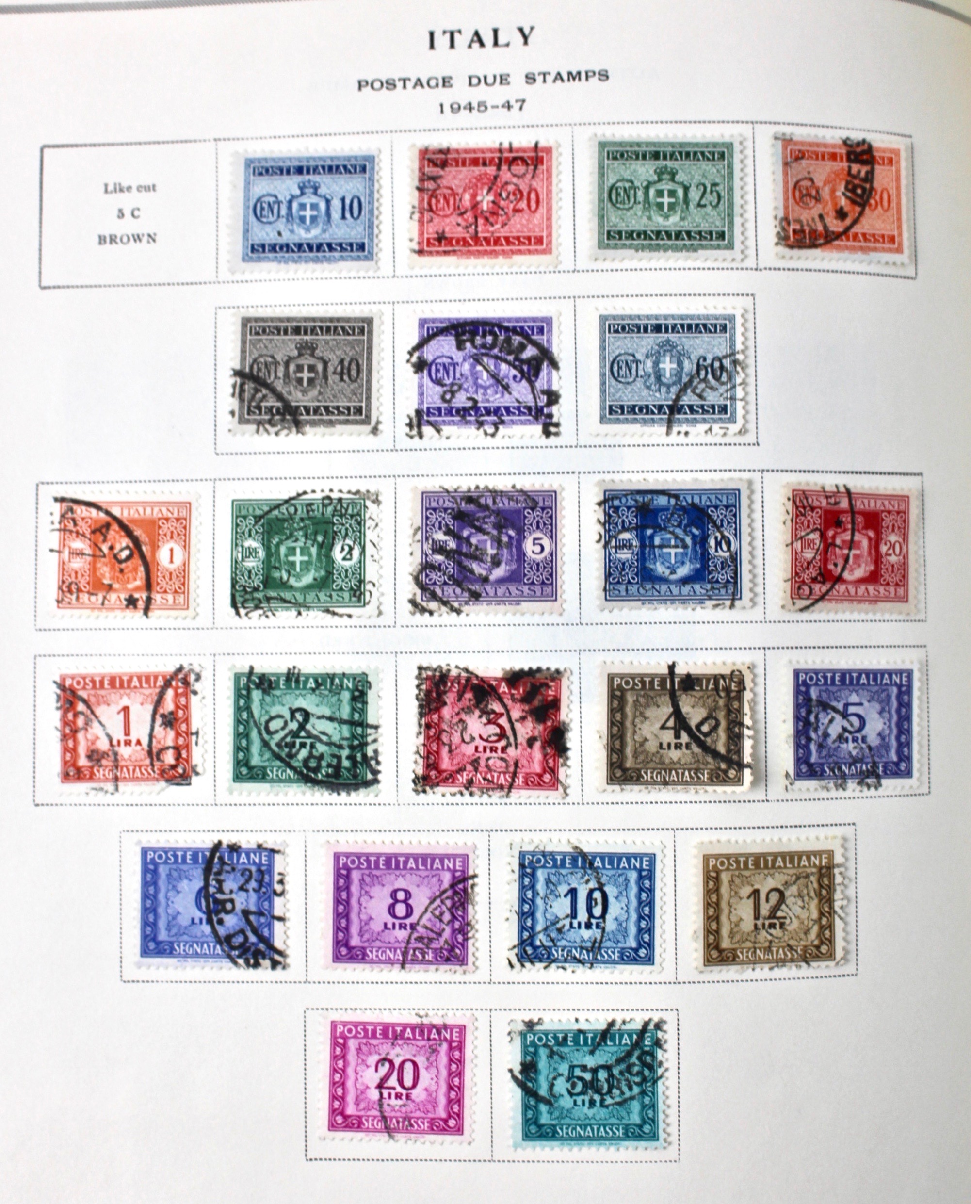 International Postage Stamp Album, Late 19th to Early 20th Century