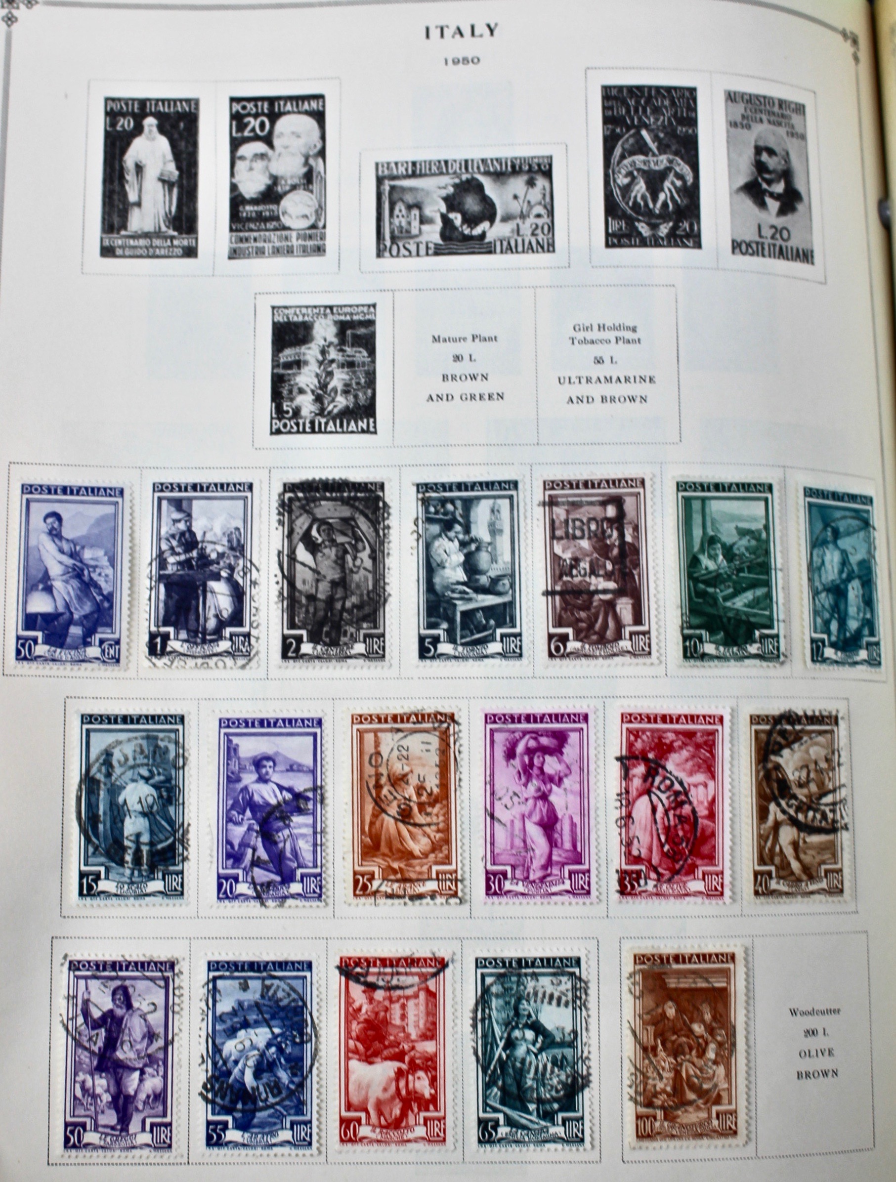 International Postage Stamp Album, Late 19th to Early 20th Century