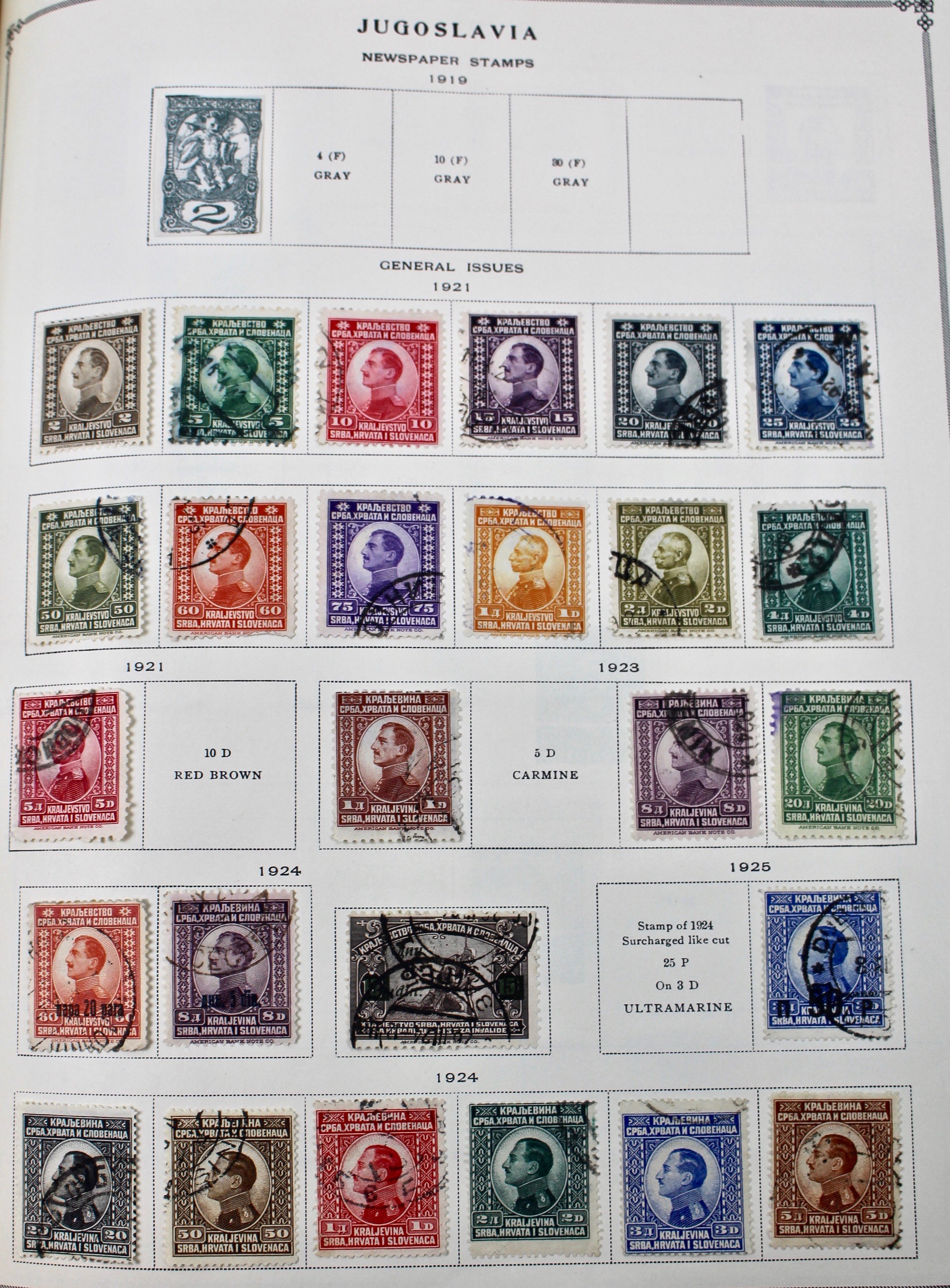 International Postage Stamp Album, Late 19th to Early 20th Century