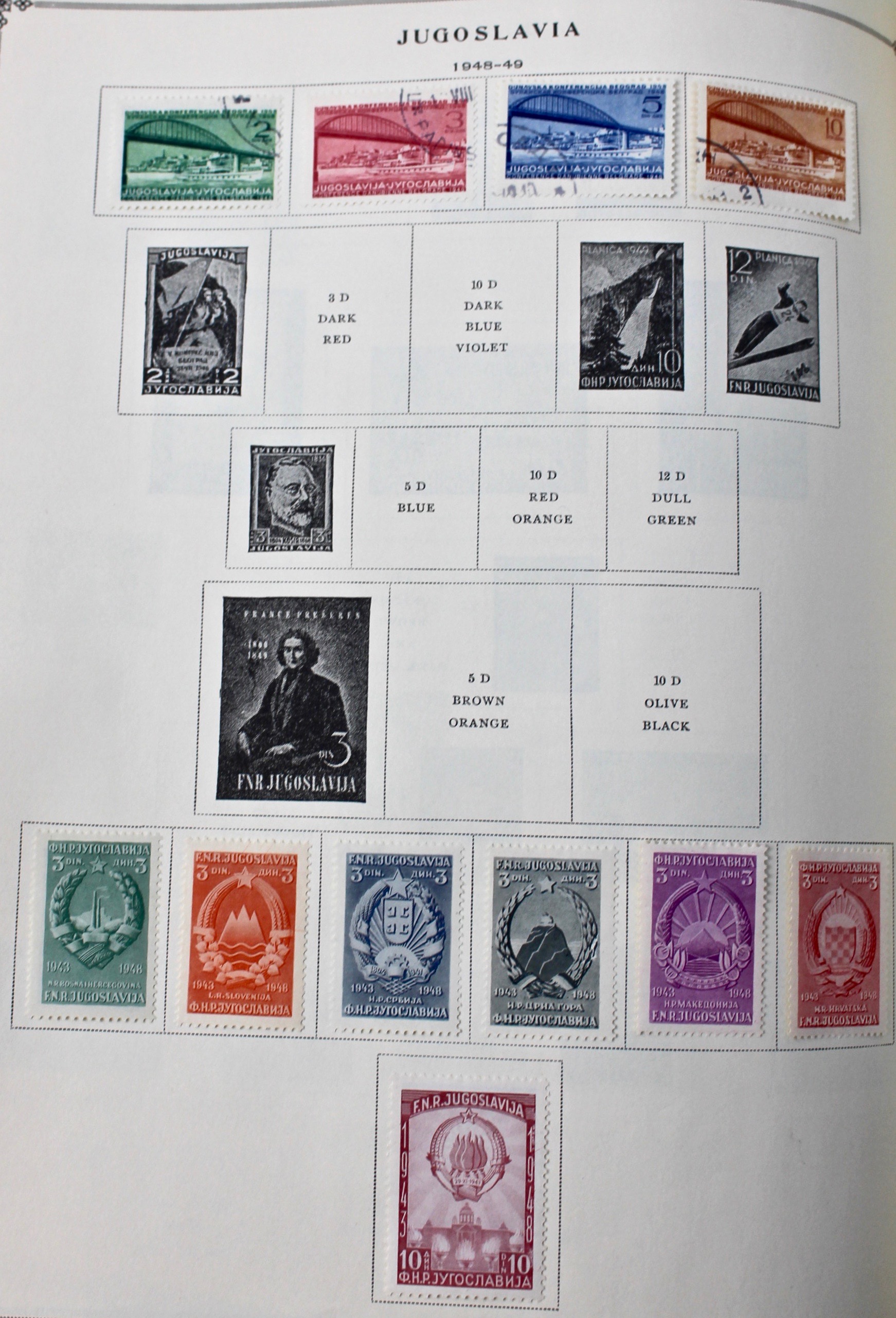 International Postage Stamp Album, Late 19th to Early 20th Century