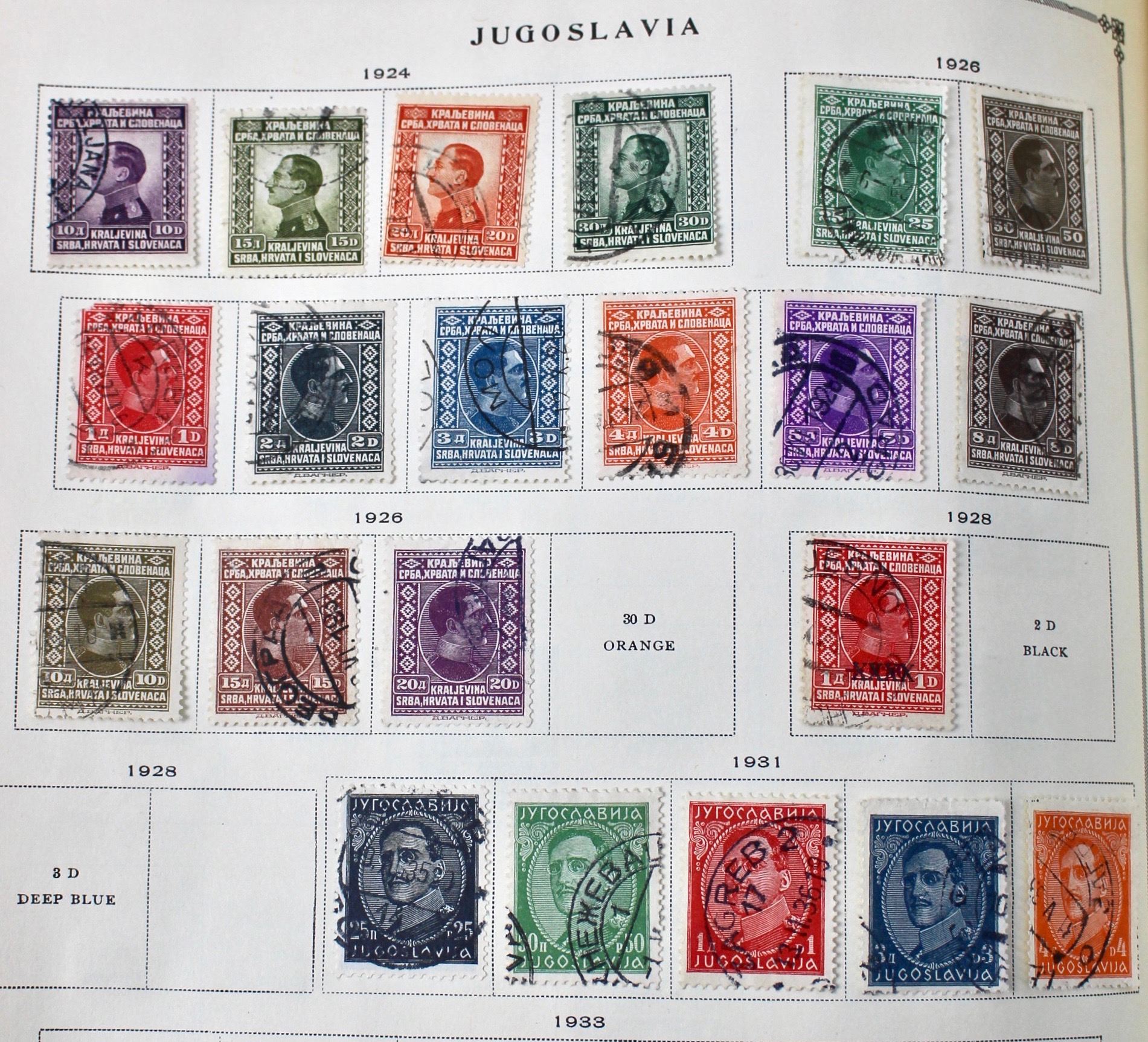 International Postage Stamp Album, Late 19th to Early 20th Century