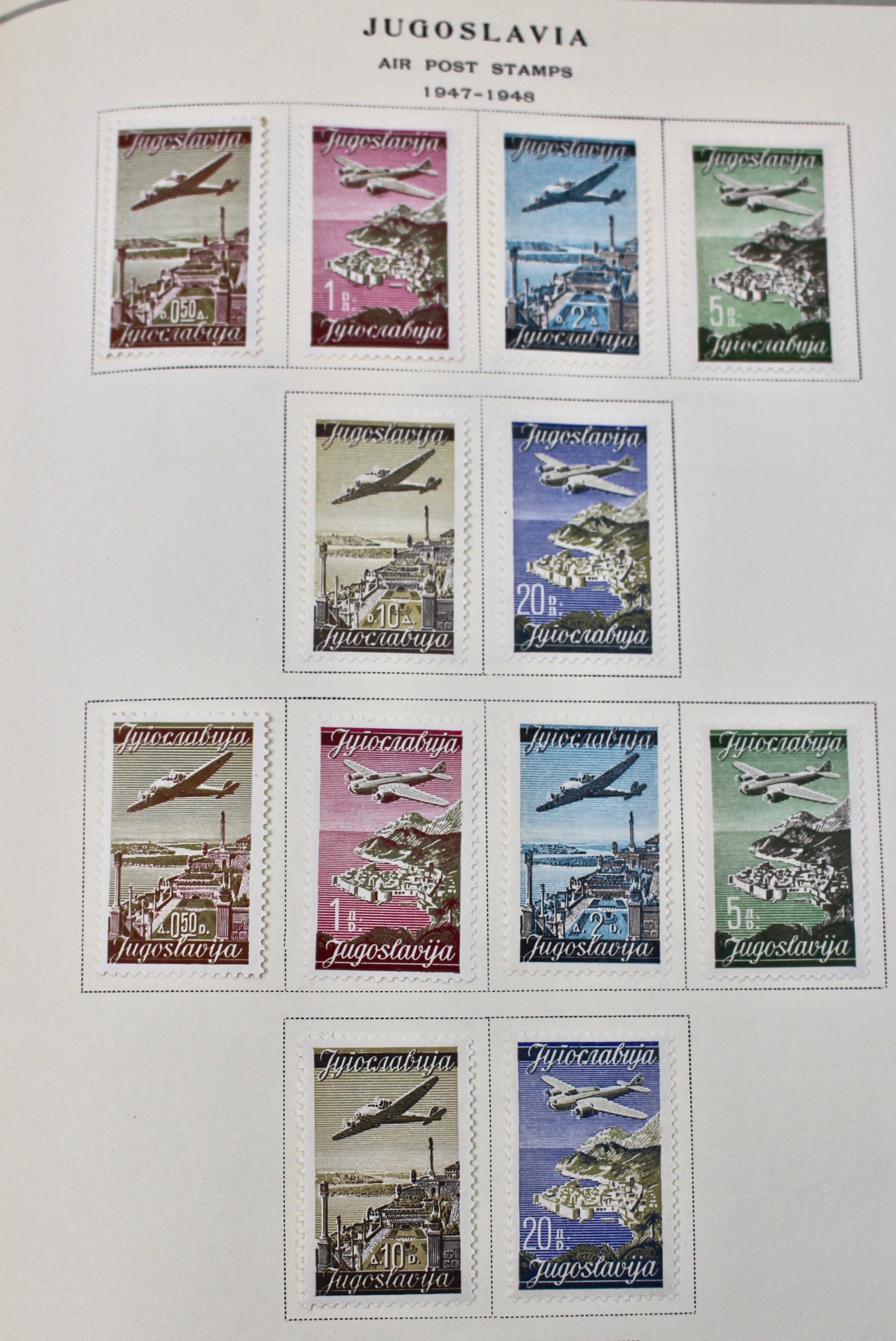 International Postage Stamp Album, Late 19th to Early 20th Century